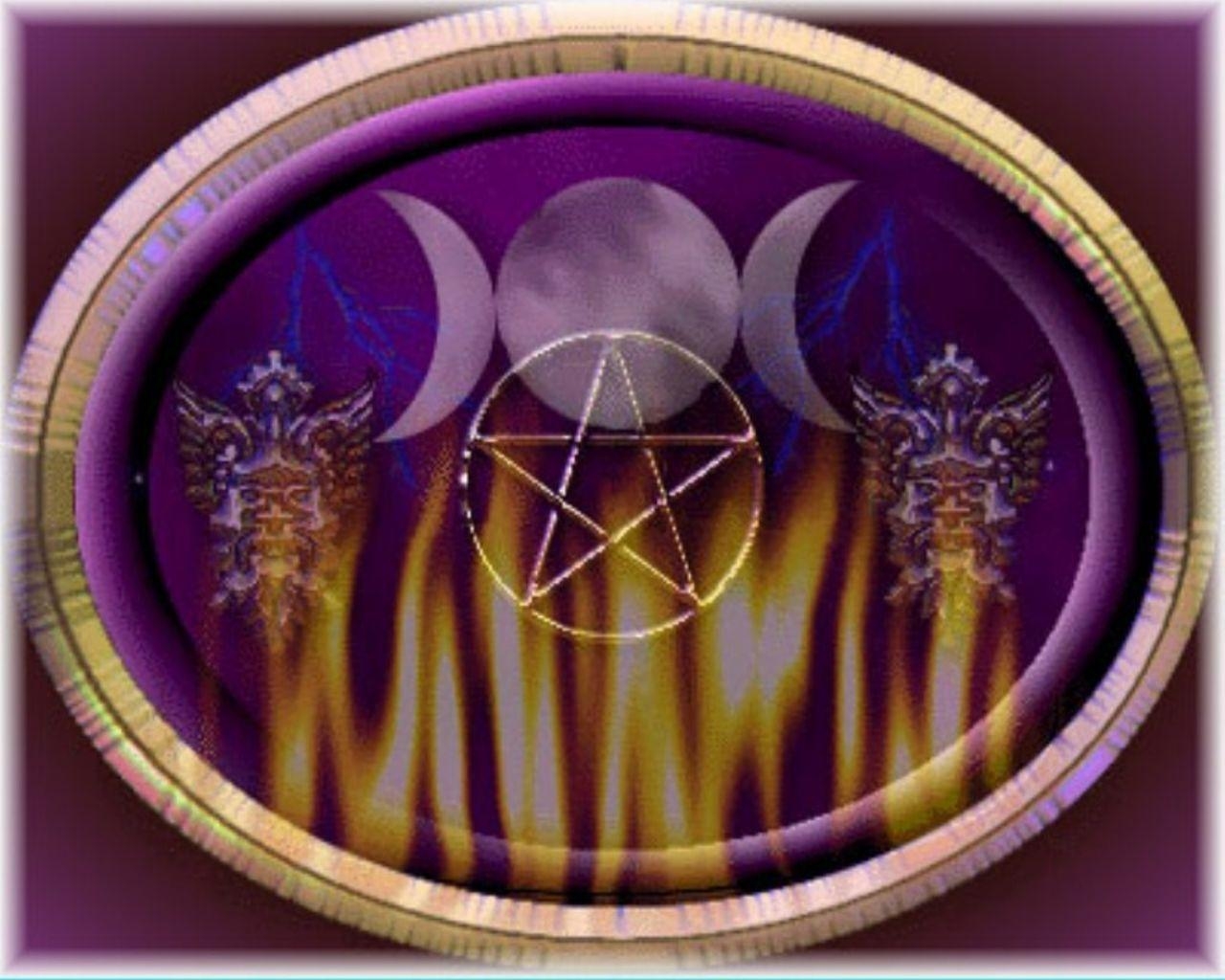 1280x1030 Free Wicca Wallpaper.., Magic, Pagan, Pentagramm, Signs, Symbol, Desktop