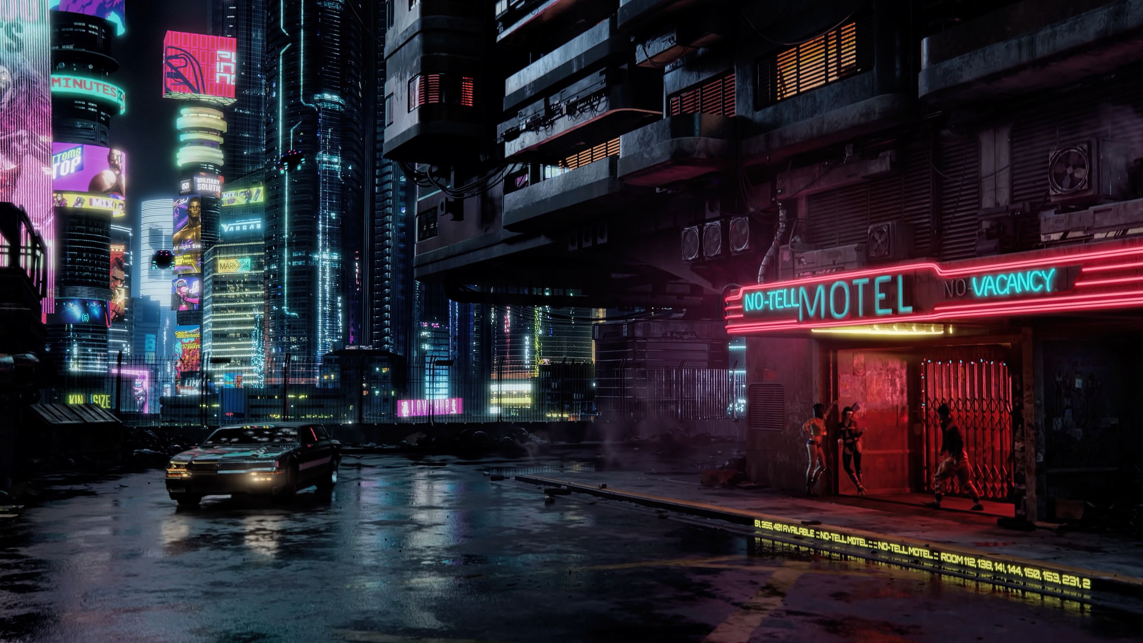 3840x2160 Cyberpunk 2077 City Wallpaper (by The Cookee Monstr), Desktop