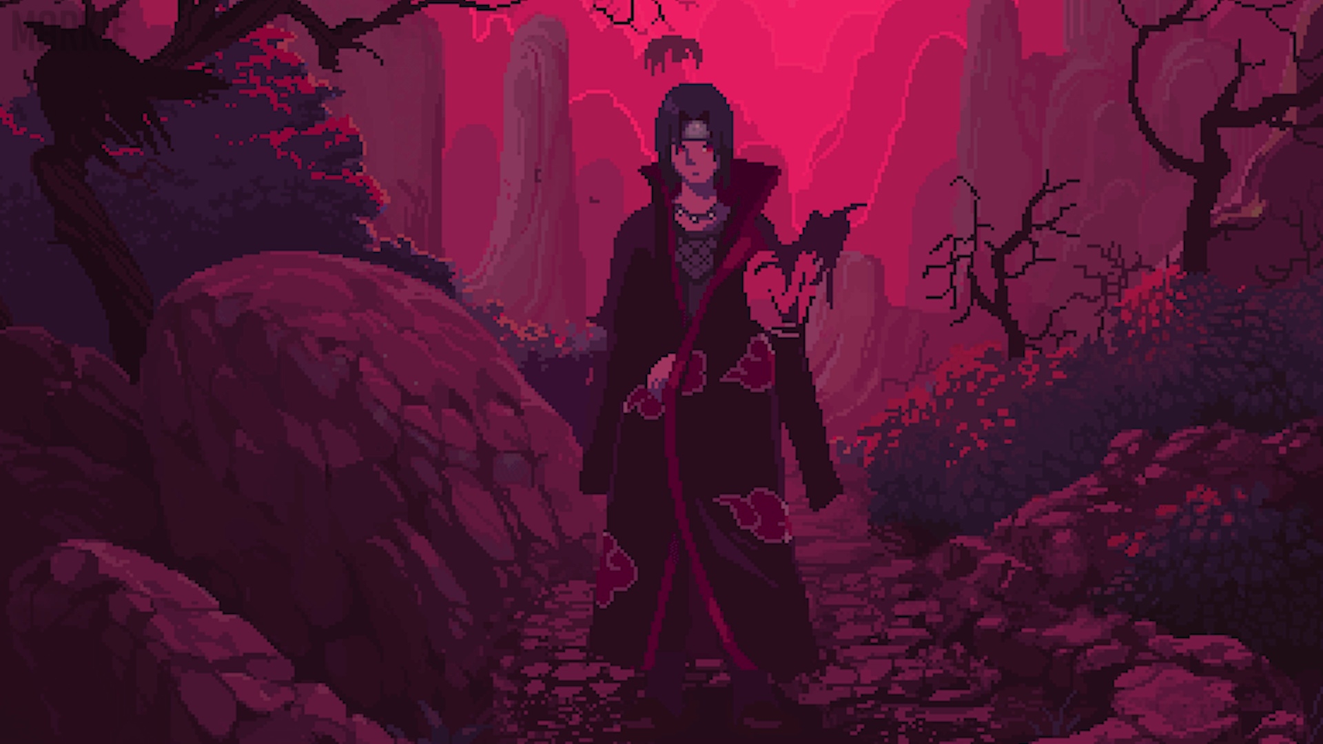 1920x1080 Itachi Uchiha Nights (With Music) Live Wallpaper, Desktop