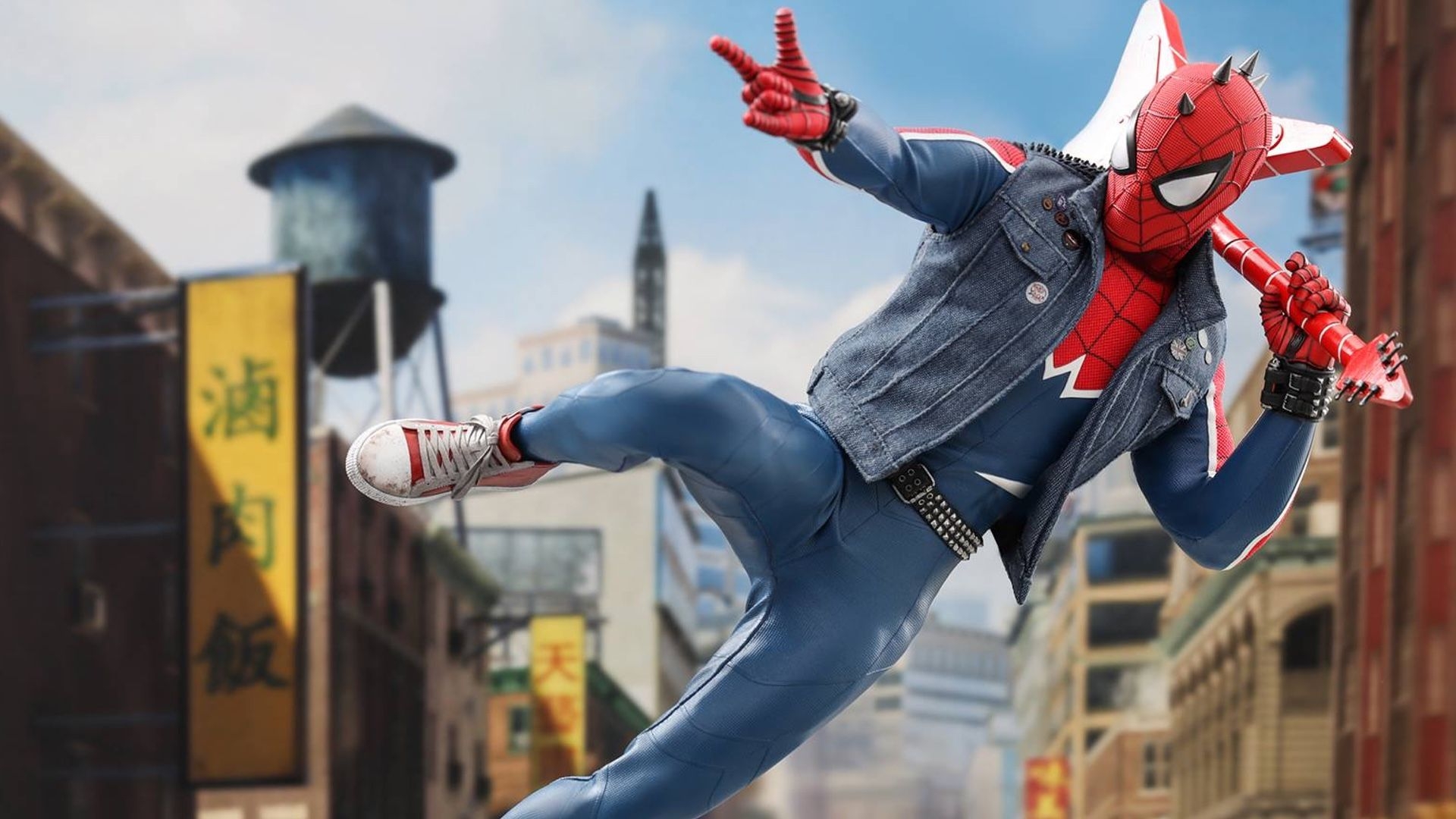 1920x1080 Hot Toys Tackle Video Game Spider Man, Desktop