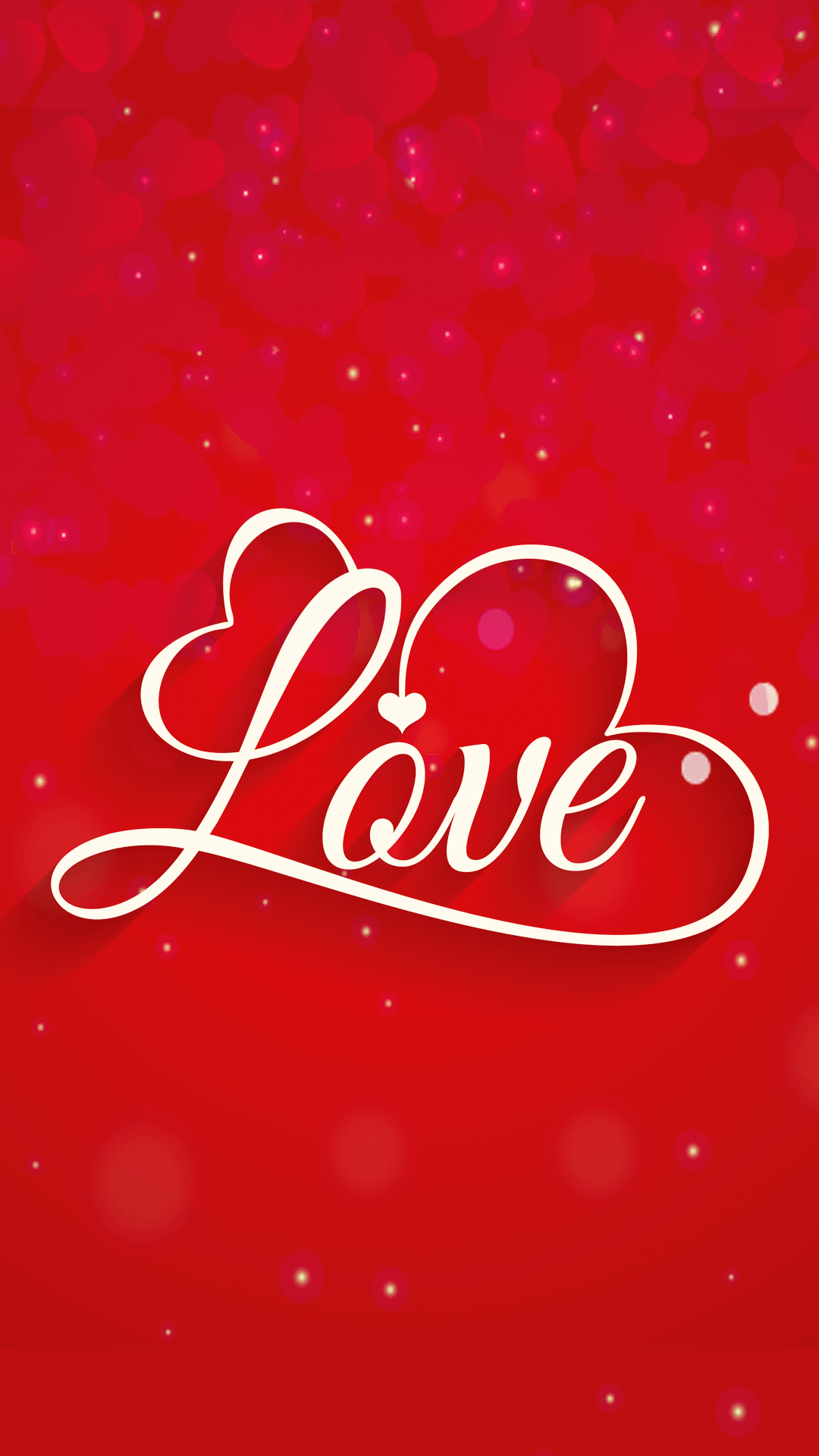 1080x1920 Ultra HD Red Love Wallpaper For Your Mobile Phone.0496, Phone