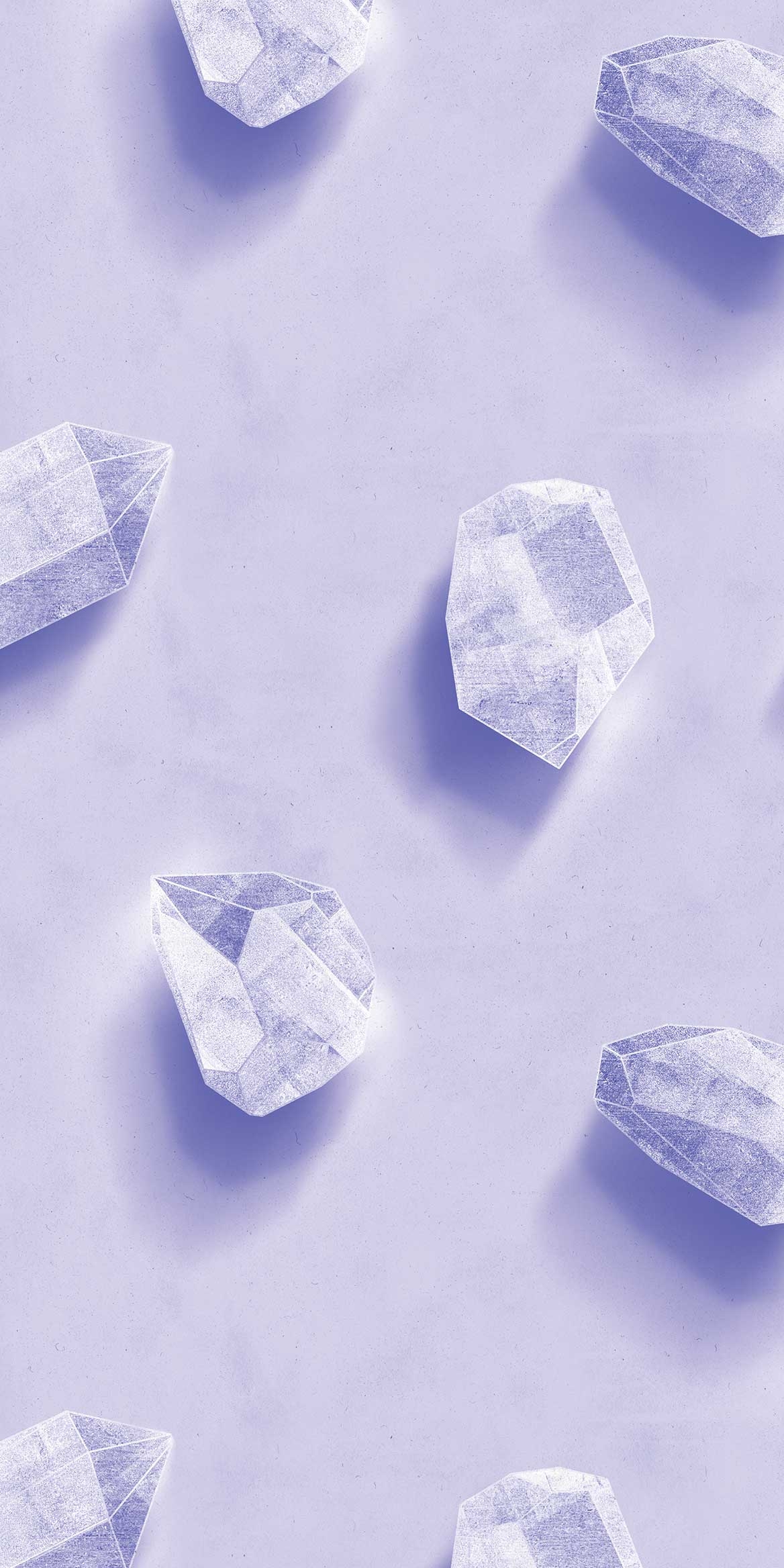 1170x2340 Purple Lilac Diamond Wallpaper, Phone