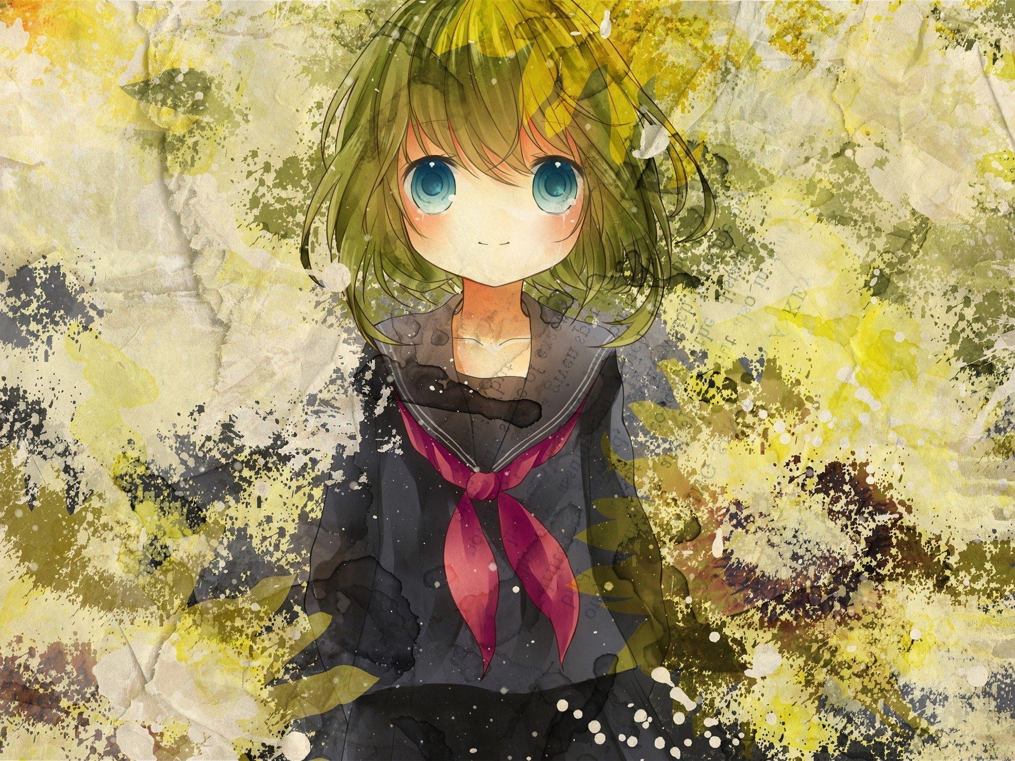 1990x1490 Gumi Vocaloid Girl Art Prime Wallpaper Anime, Desktop