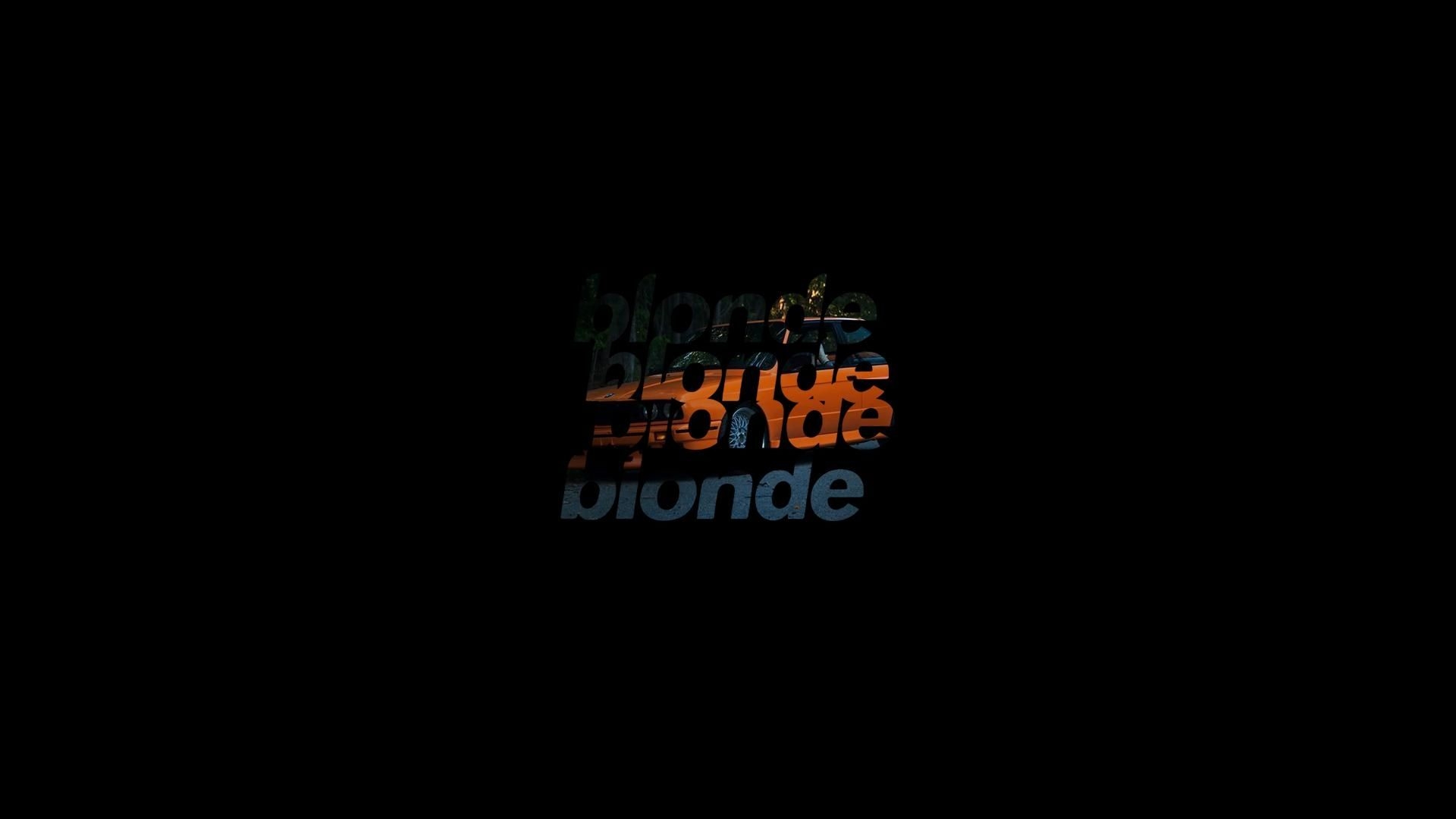 1920x1080 Free download Blonde minimalistic wallpaper  FrankOcean, Desktop