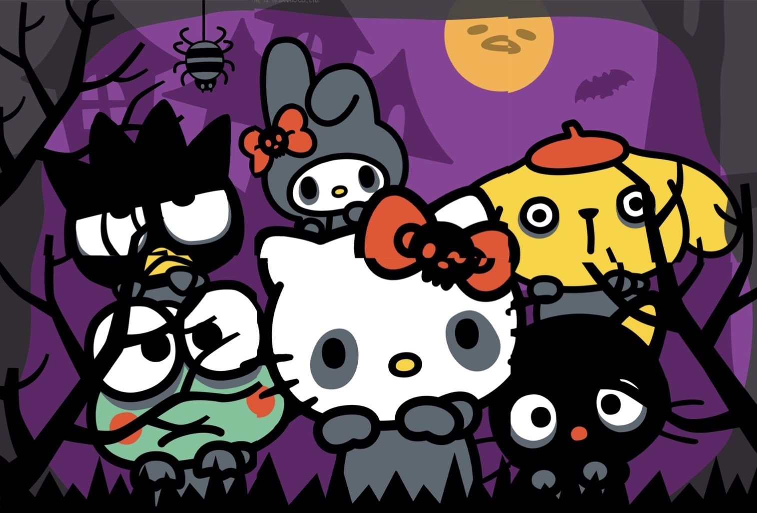 1520x1030 Sanrio Halloween. Hello kitty halloween wallpaper, Hello kitty halloween, Hello kitty art, Desktop