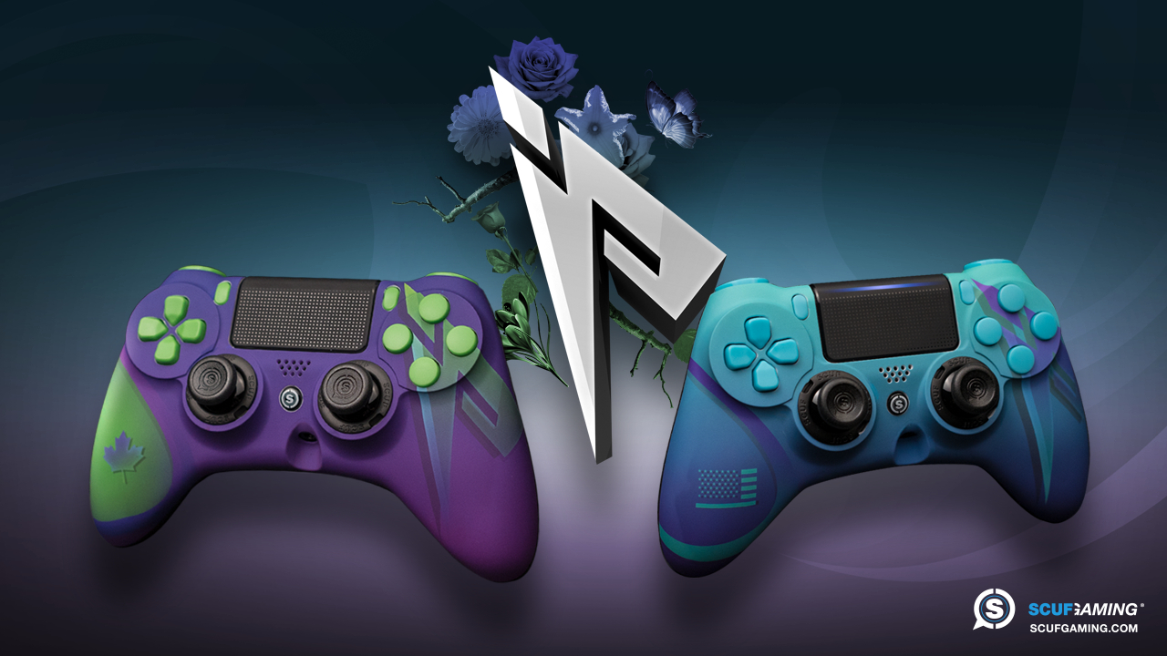 1280x720 The original Pamaj SCUF's eccentric design was inspired by the brilliant colors of the Northern Lights. For the. Dualshock, Video game controller, Game controller, Desktop