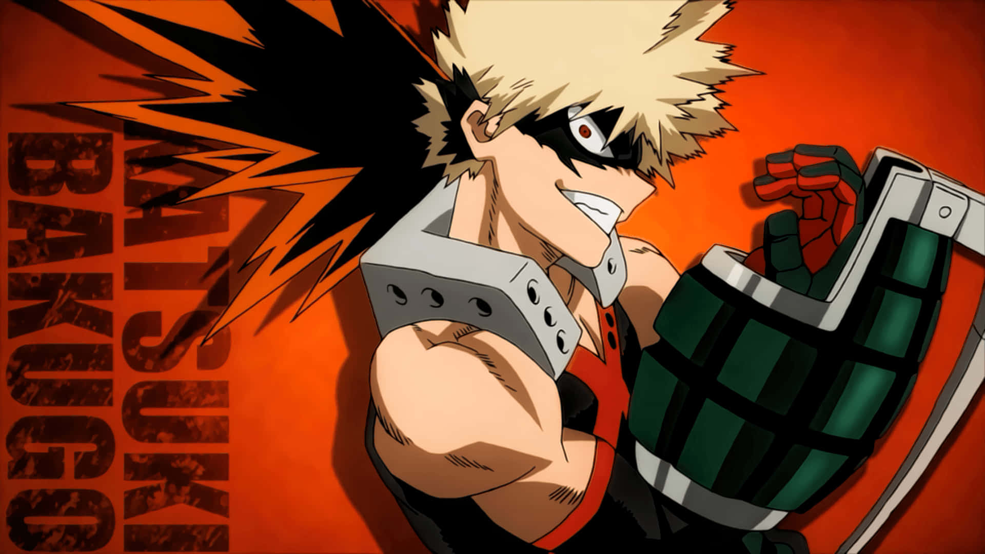 1920x1080 Download My Hero Academia's Bakugo showing his fiery passion! Wallpaper, Desktop