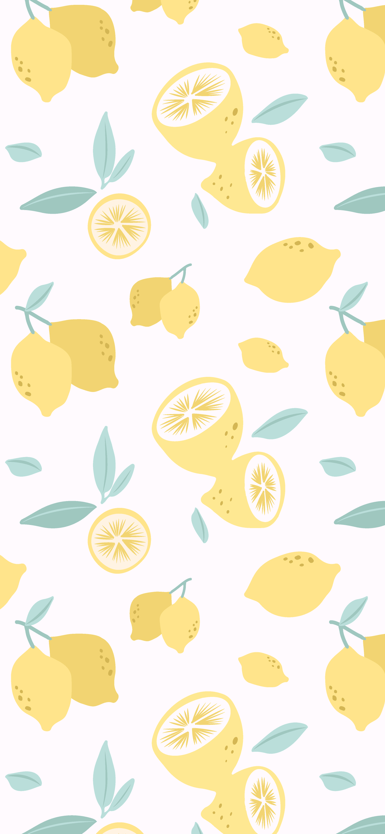 1250x2690 Lemons iPhone Wallpaper. Cute summer, Phone