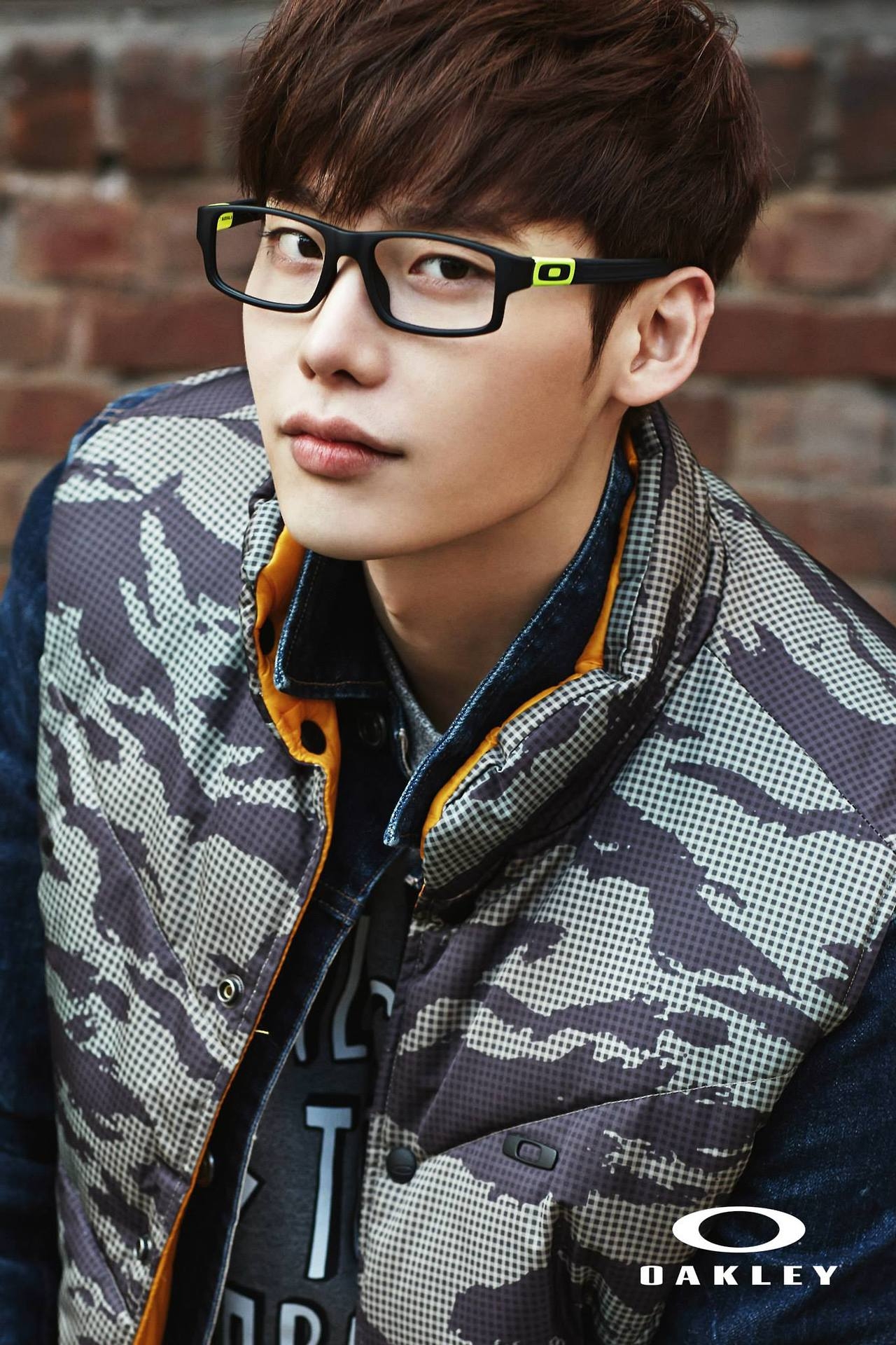 1280x1920 Lee Jong Suk proves glasses are in photo shoot for Oakley, Phone