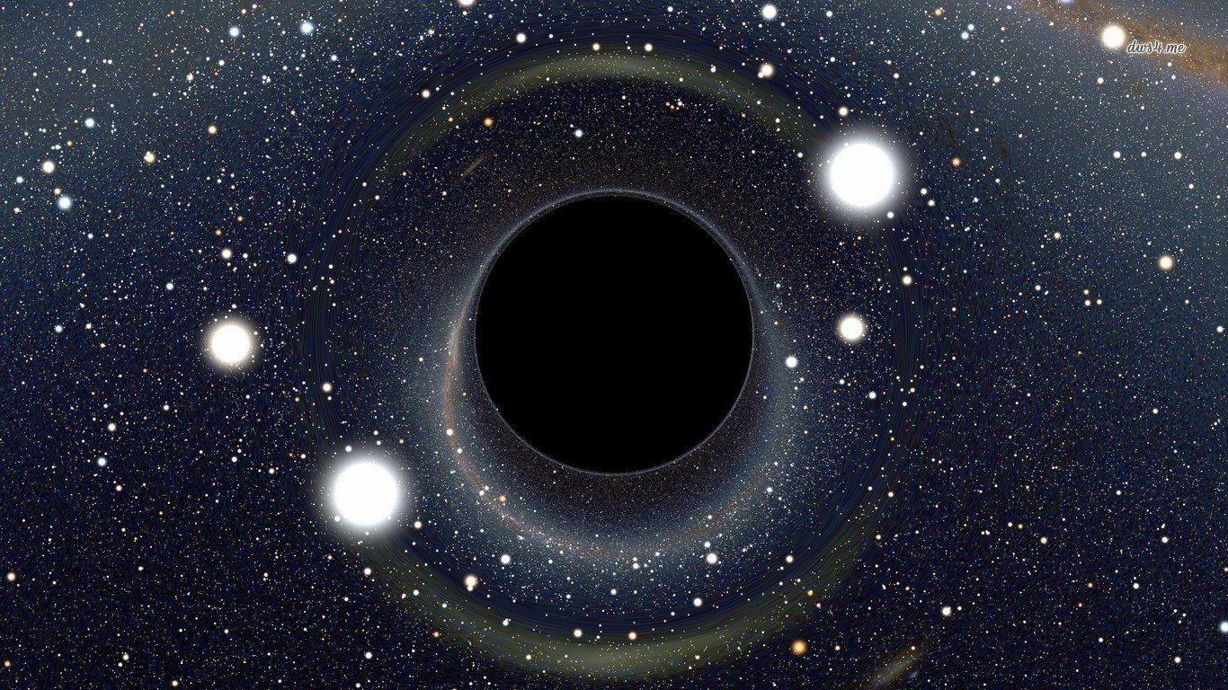 1370x770 Black Hole HD Wallpaper and Background Image, Desktop