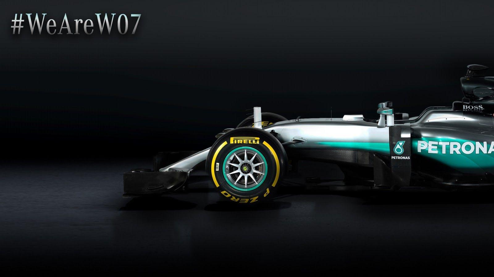 1600x900 Mercedes AMG Petronas W07 2016 F1 Wallpaper, Desktop