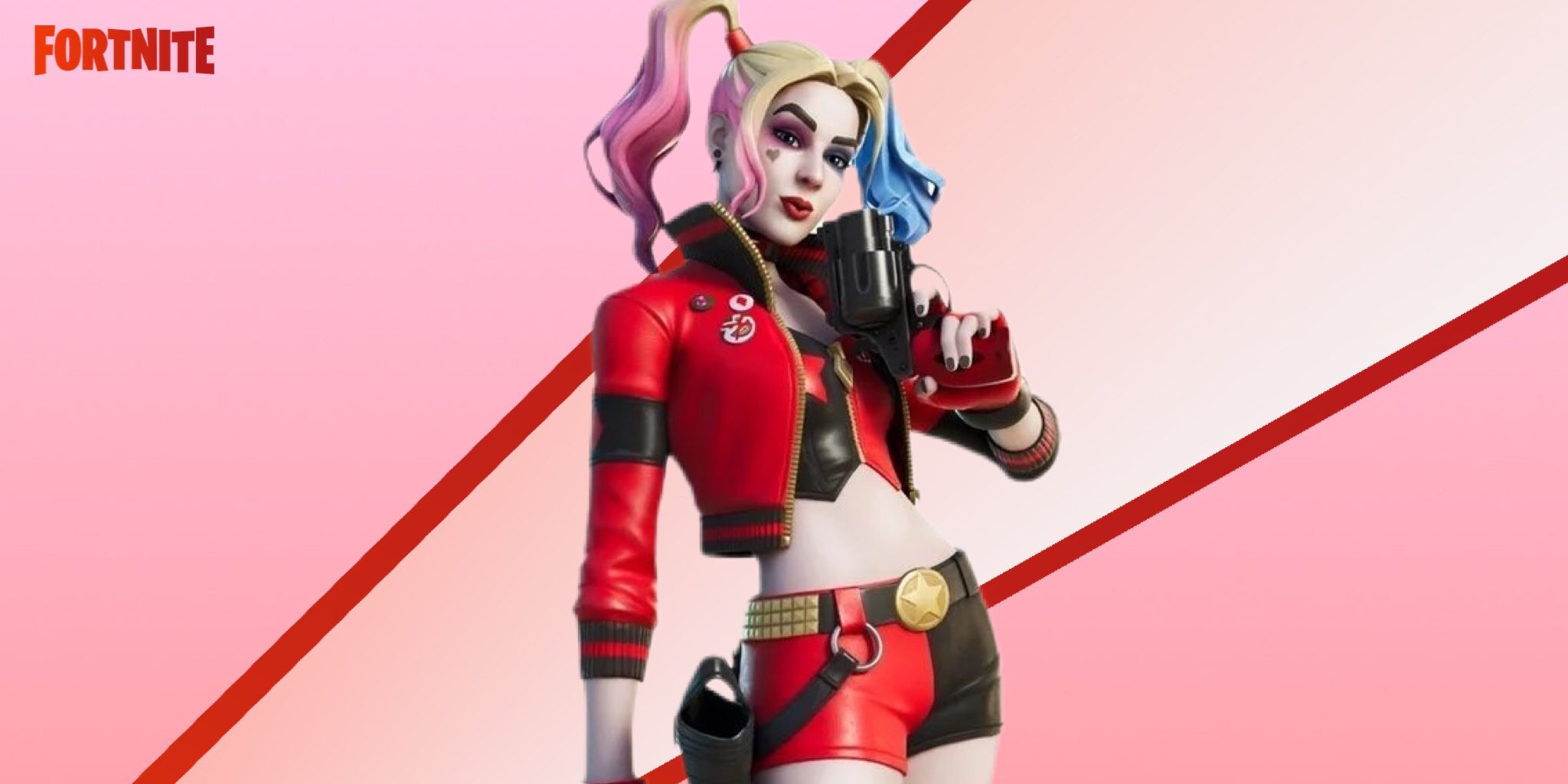 2050x1030 Rebirth Harley Quinn Fortnite wallpaper, Desktop