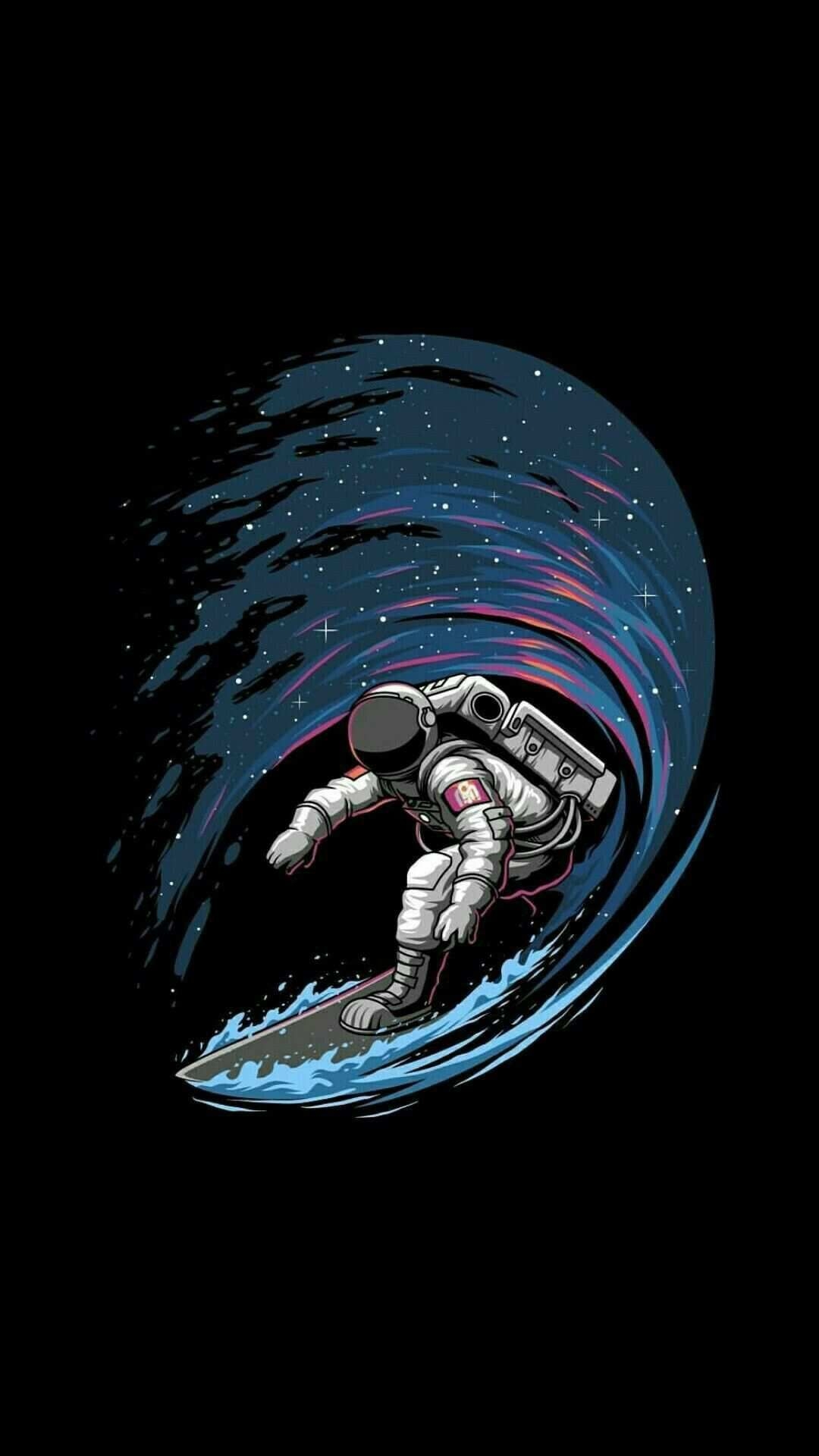 1080x1920 Astronaut wallpaper, cute astronaut wallpaper for your phone, Phone