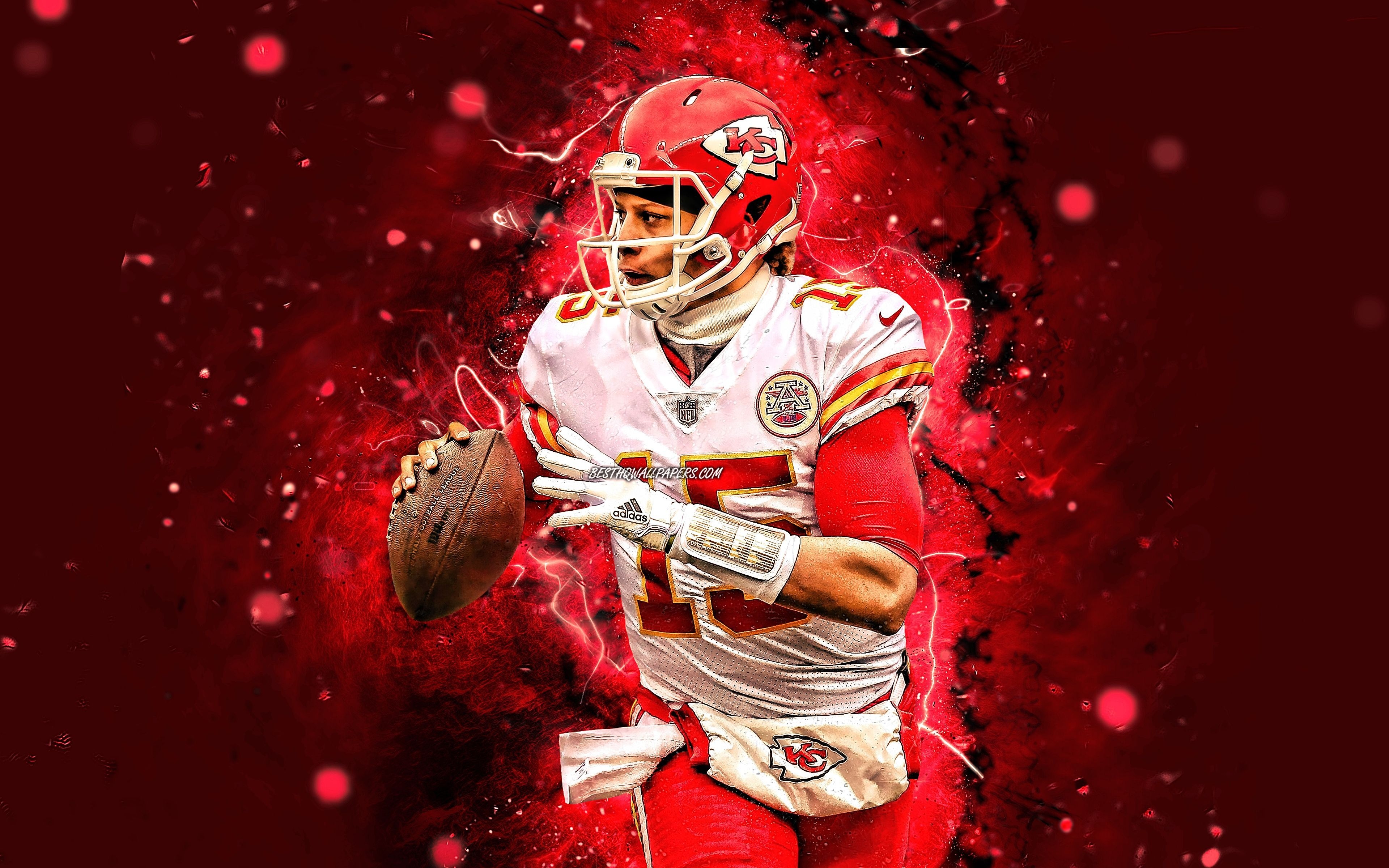 3840x2400 Patrick Mahomes, 4k, quarterback, Kansas City Chiefs, american football, NFL, Patrick Lavon Mahomes II,. Chiefs wallpaper, Football wallpaper, Kansas city chiefs, Desktop