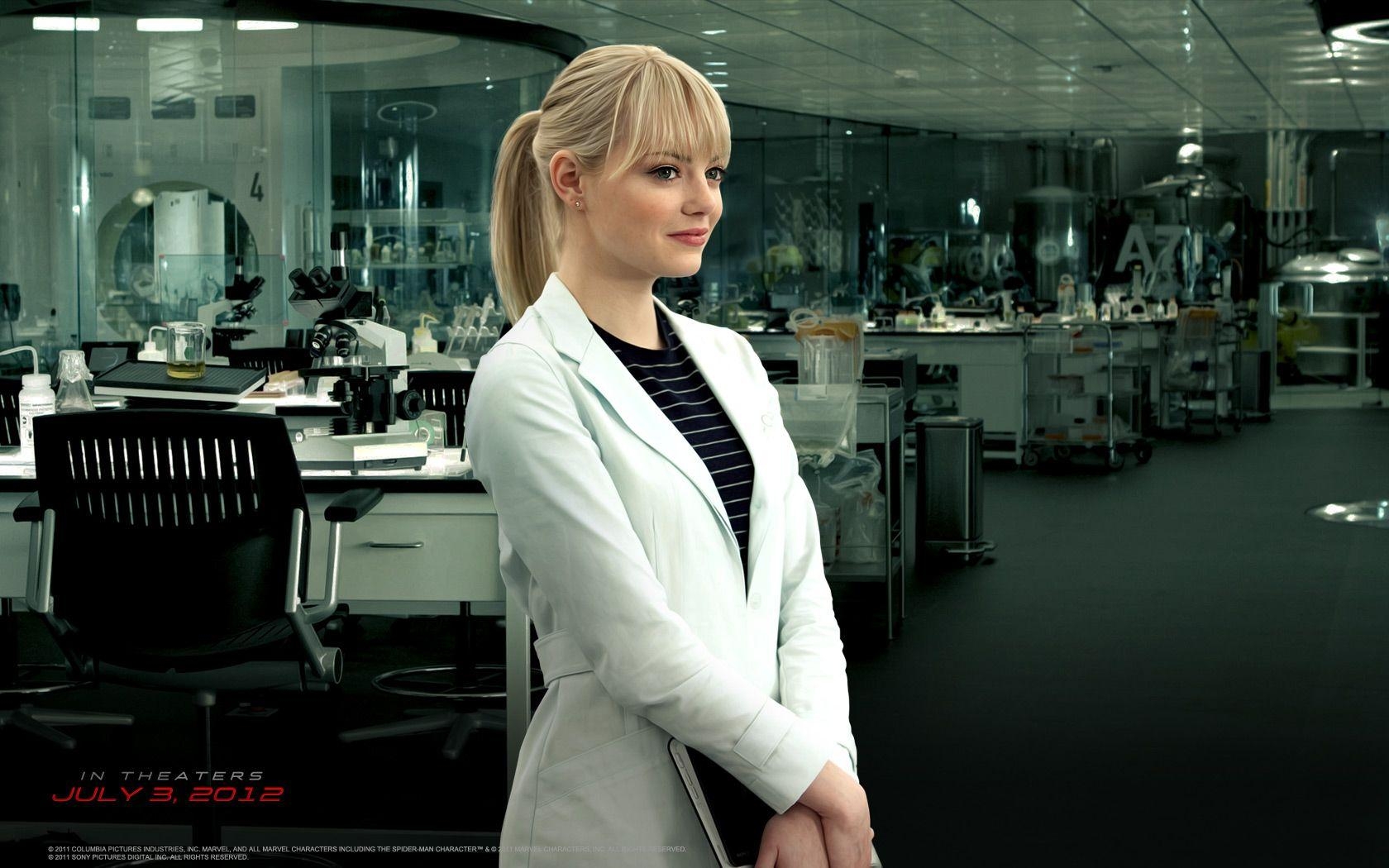 1680x1050 Emma Stone as Gwen Stacy Wallpaper, Desktop