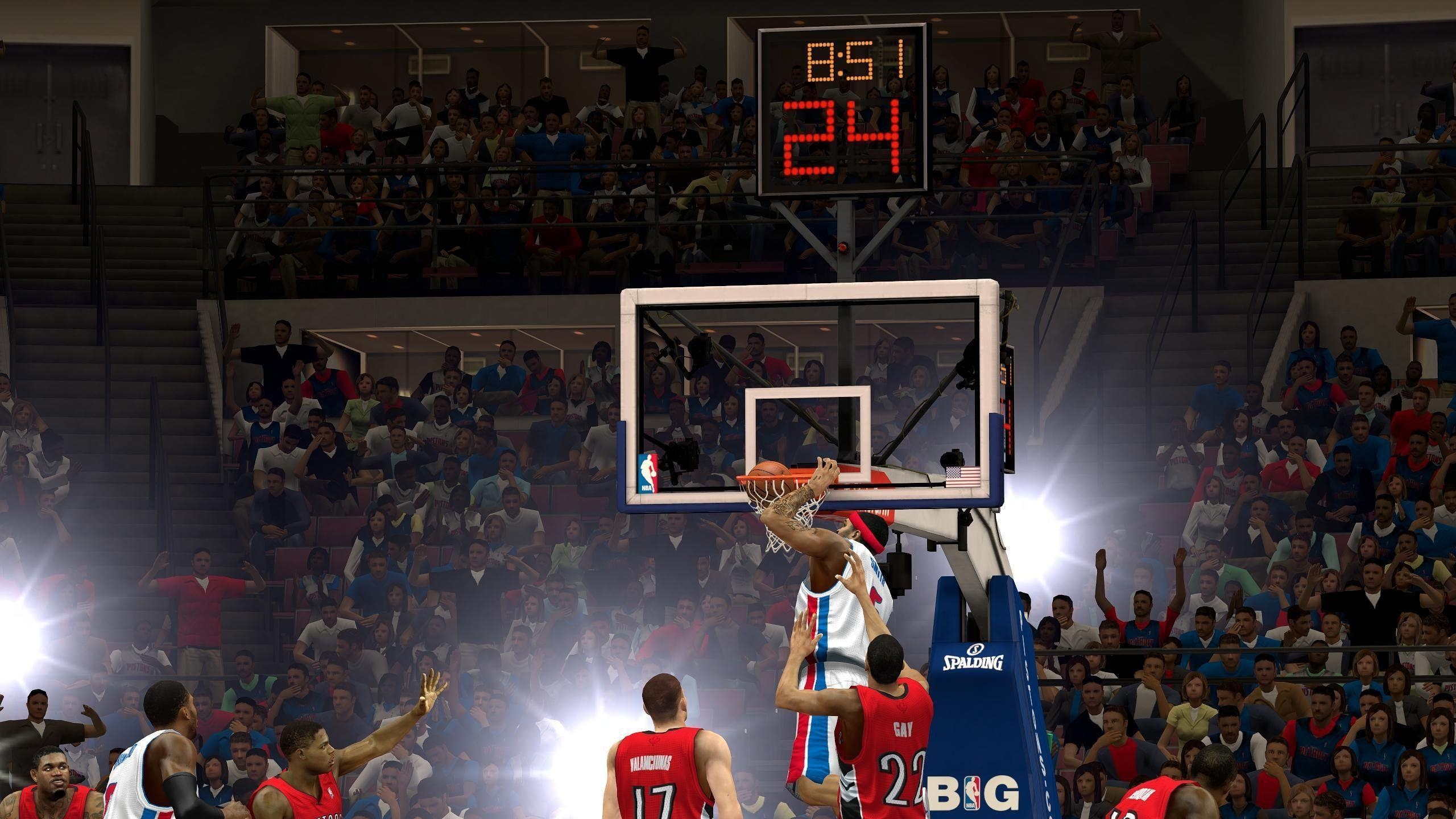 2560x1440 NBA 2K14 basketball sports action wallpaperx1440, Desktop