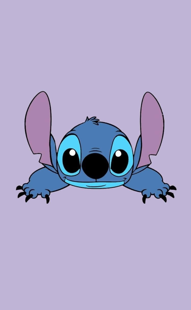 750x1220 Download Purple Aesthetic Cute Stitch Disney Wallpaper, Phone