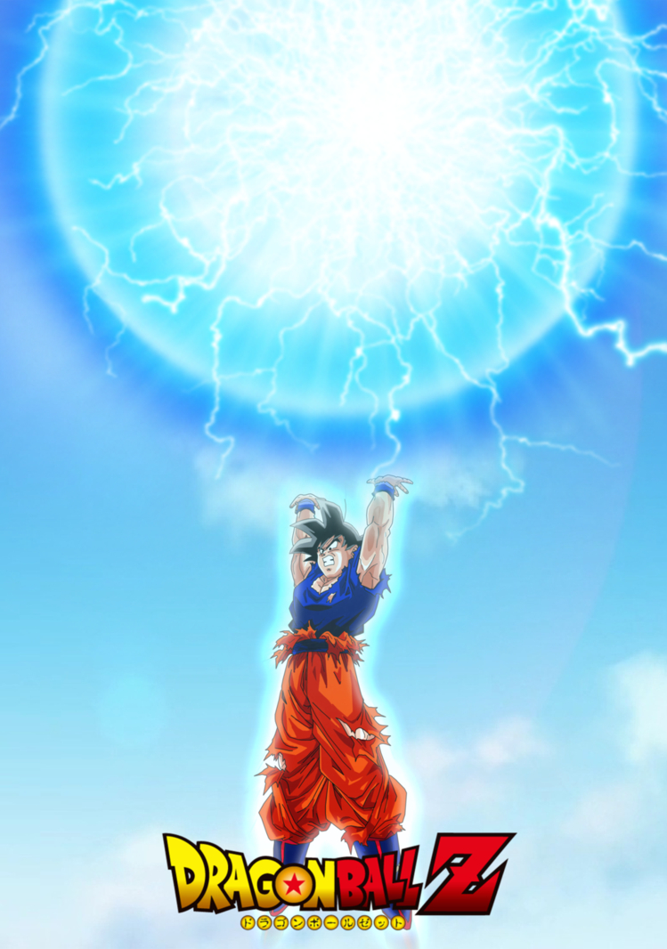 750x1070 Goku Spirit Bomb Wallpaper Free Goku Spirit Bomb Background, Phone