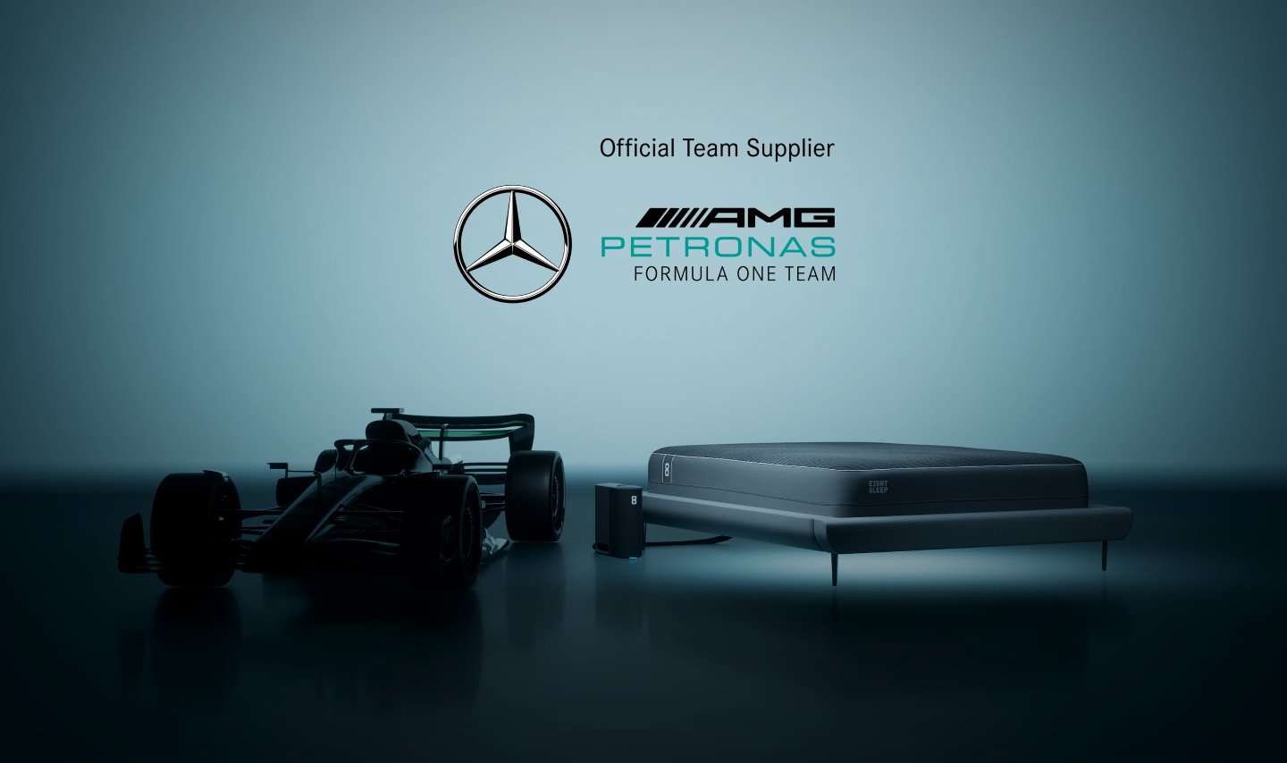 1440x860 Mercedes AMG Petronas Formula 1 Team Welcomes Eight Sleep As Official Team Supplier, Desktop