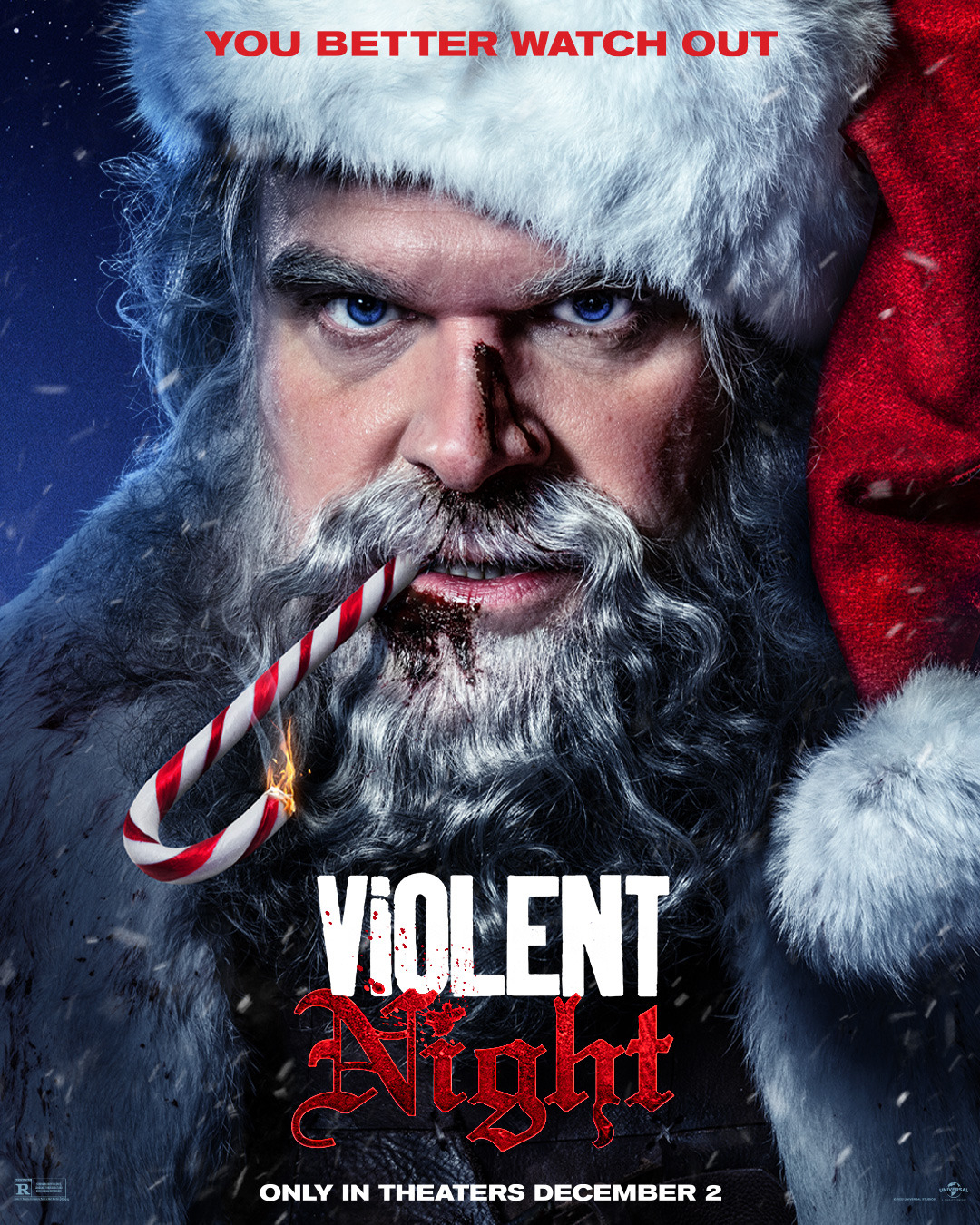 1080x1350 Violent Night, Extra Large Movie Poster Image, Phone