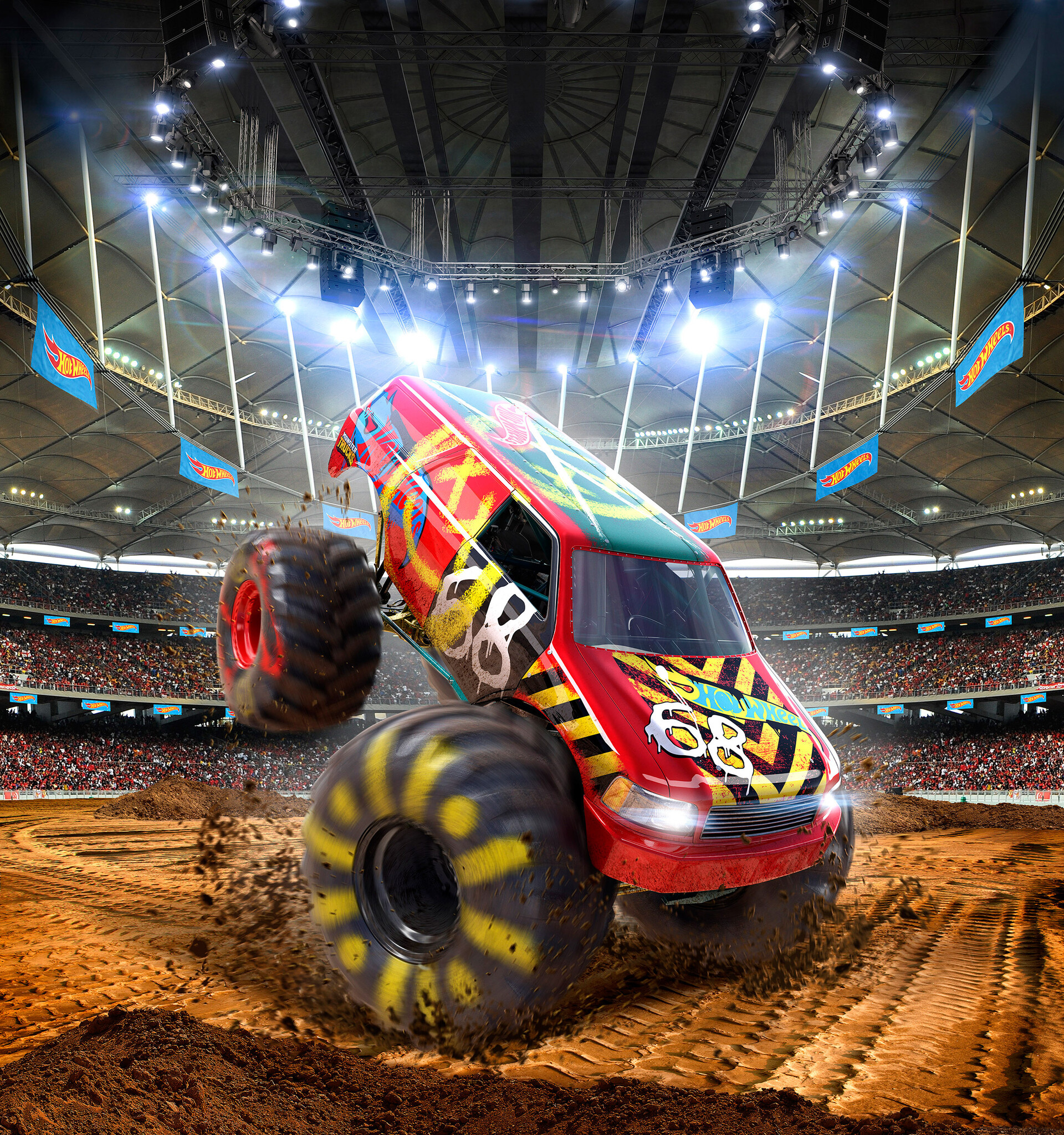 1920x2050 Doug Woods Monster Trucks Live, Phone