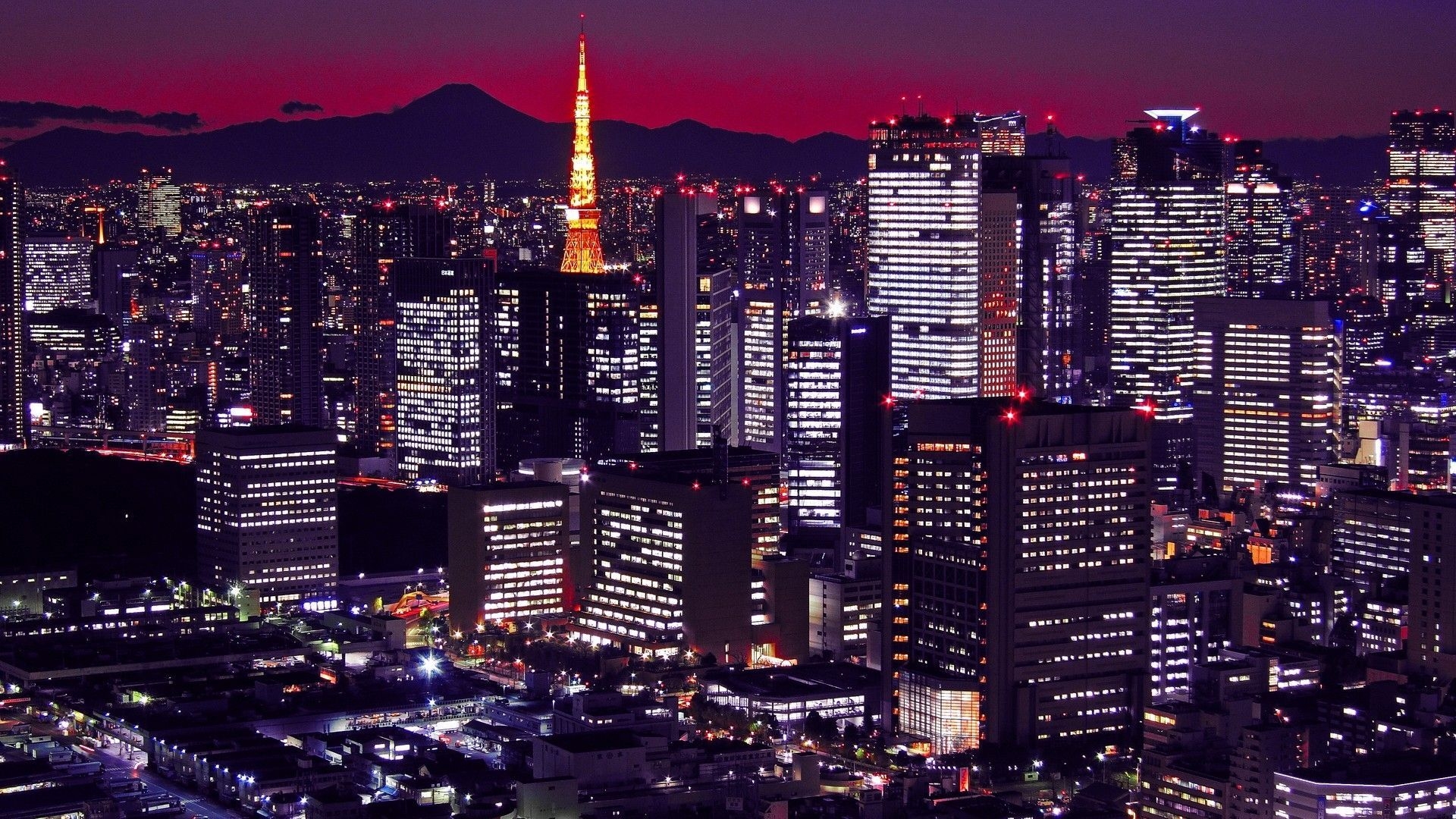 1920x1080 Japan Tokyo at Night Wallpaper Free Japan Tokyo at Night Background, Desktop