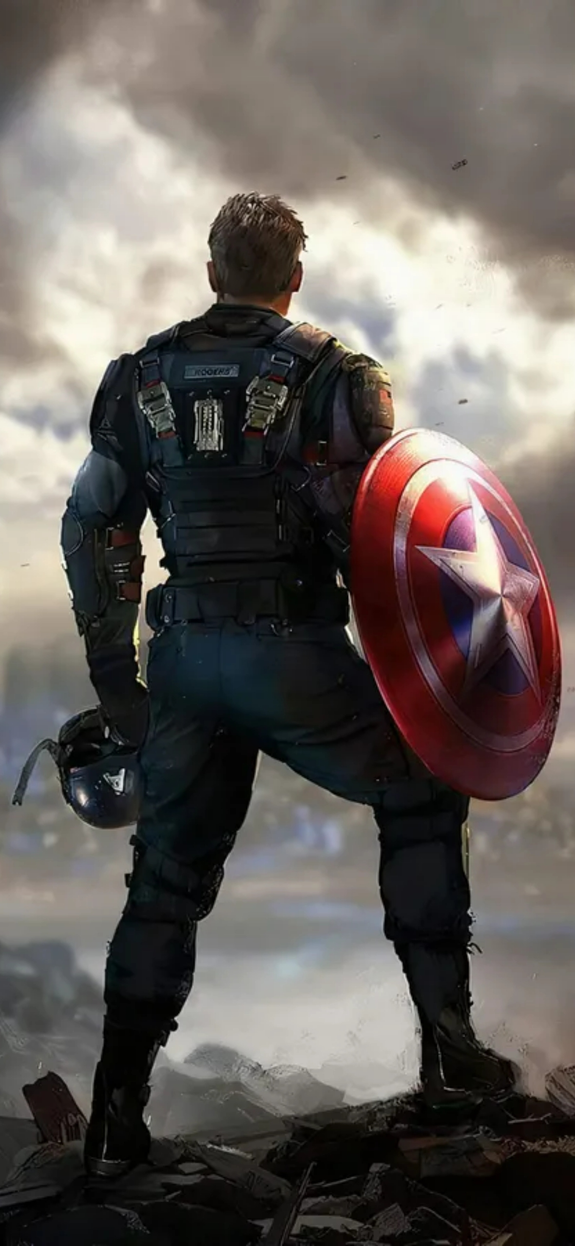 1180x2560 Best Captain America iPhone Wallpaper [ HQ ], Phone