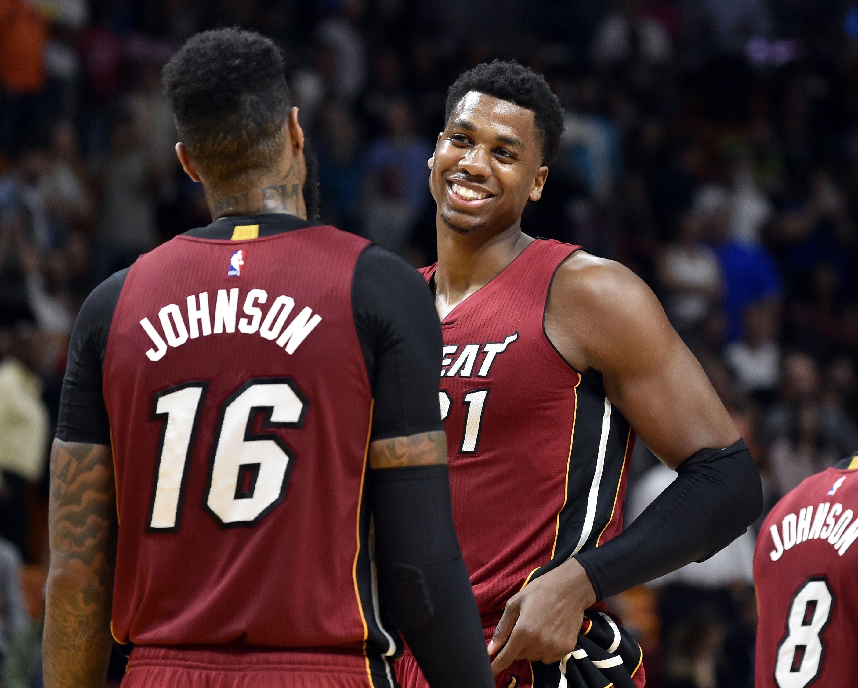 2820x2260 The Stretch 4: Hassan Whiteside shines and Dion Waiters falls, Desktop