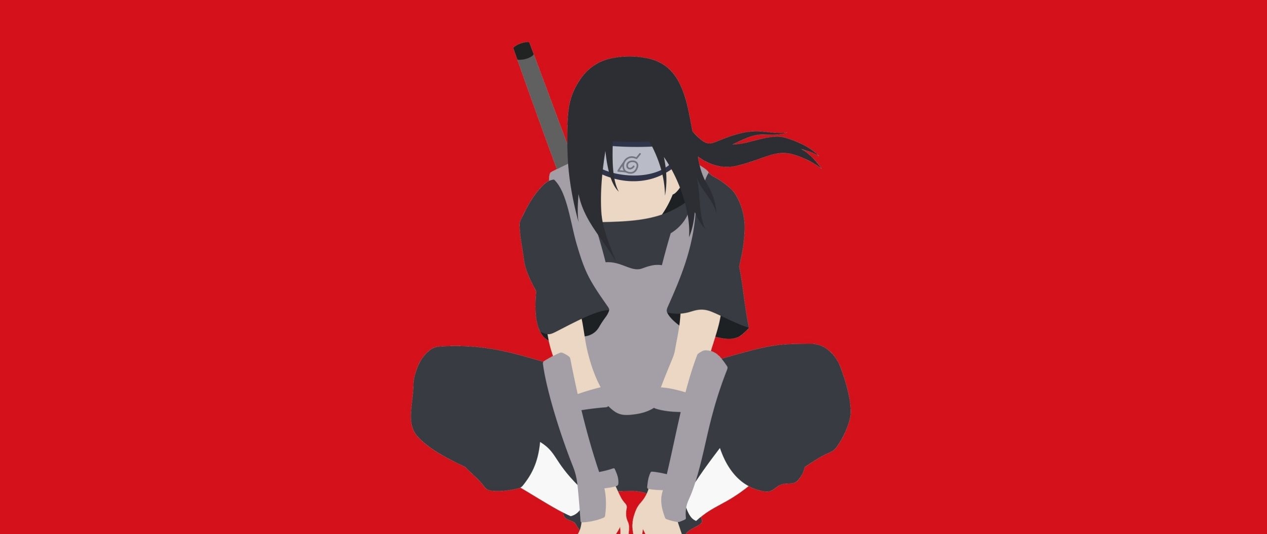 2560x1080 Wallpaper Itachi Uchiha, Dual Screen