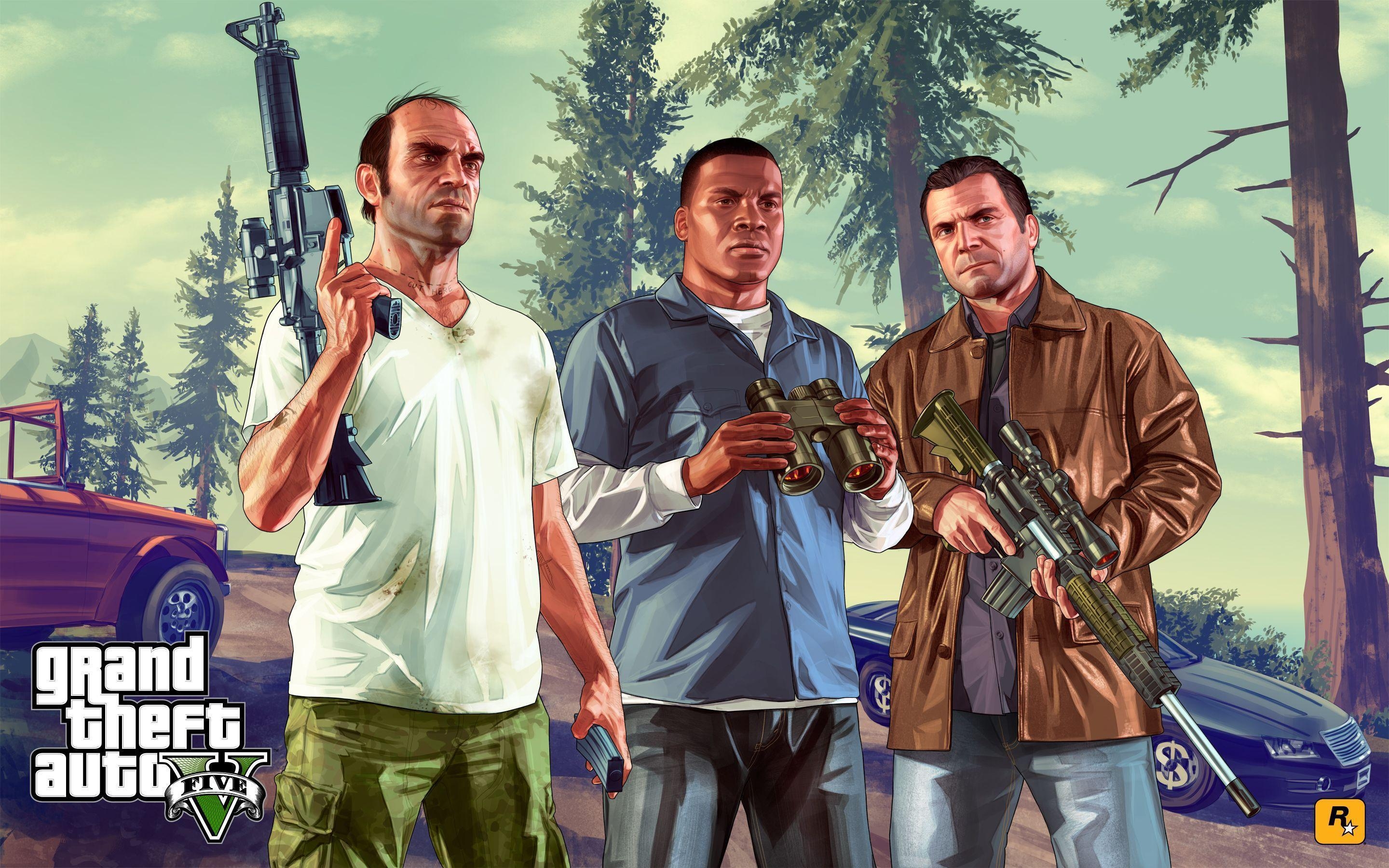 2880x1800 Grand Theft Auto GTA 5 Wallpaper, Desktop