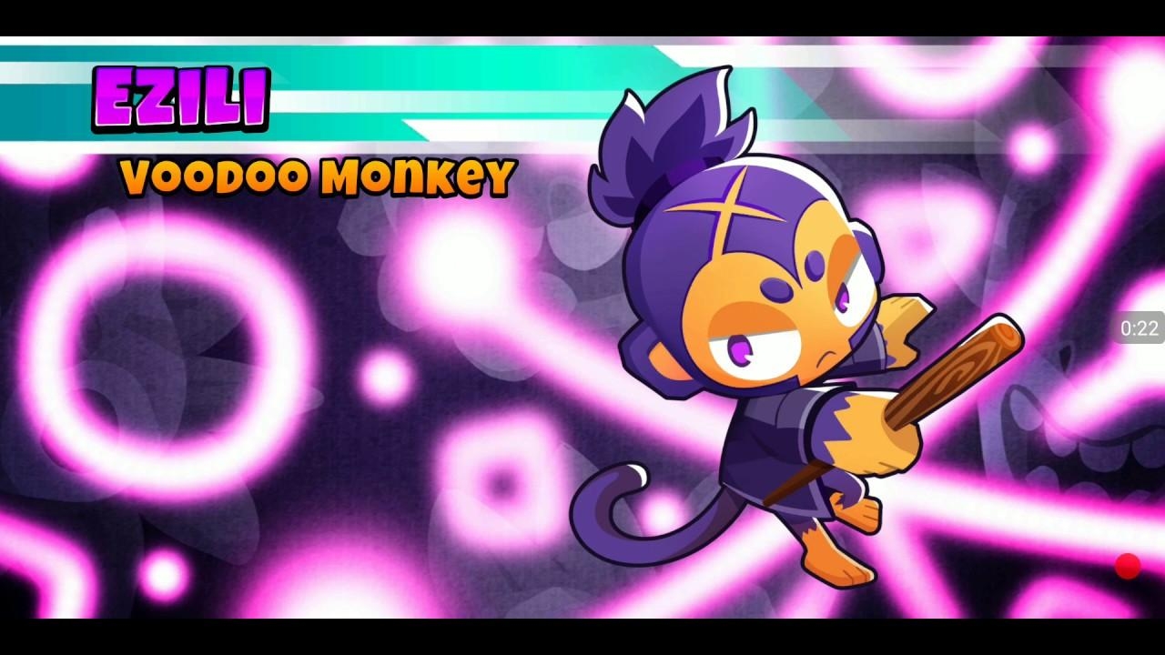 1280x720 BLOONS TD 6 UNLOCKING EZILI THE VOODOO MONKEY NEW HERO!, Desktop