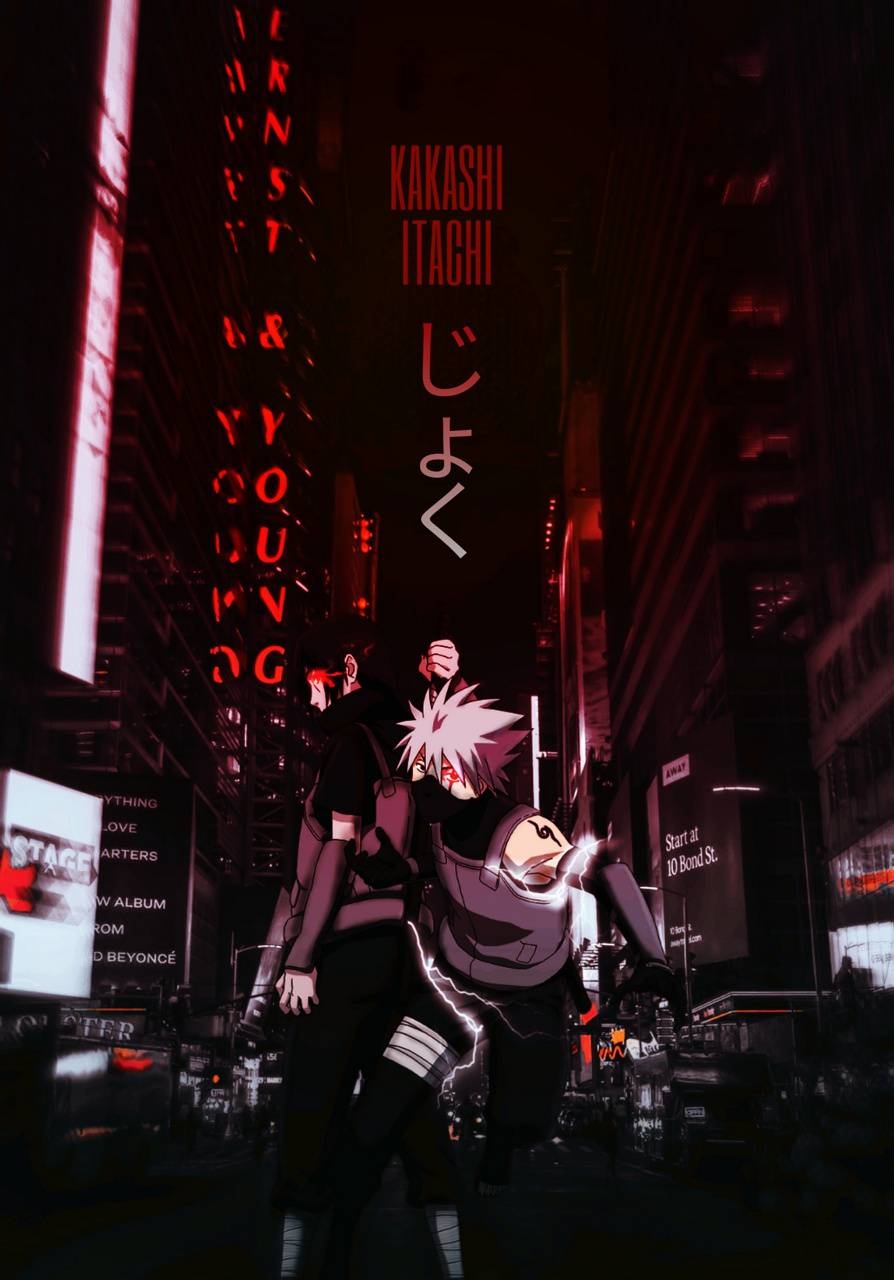 900x1280 Kakashi and itachi wallpaper, Phone