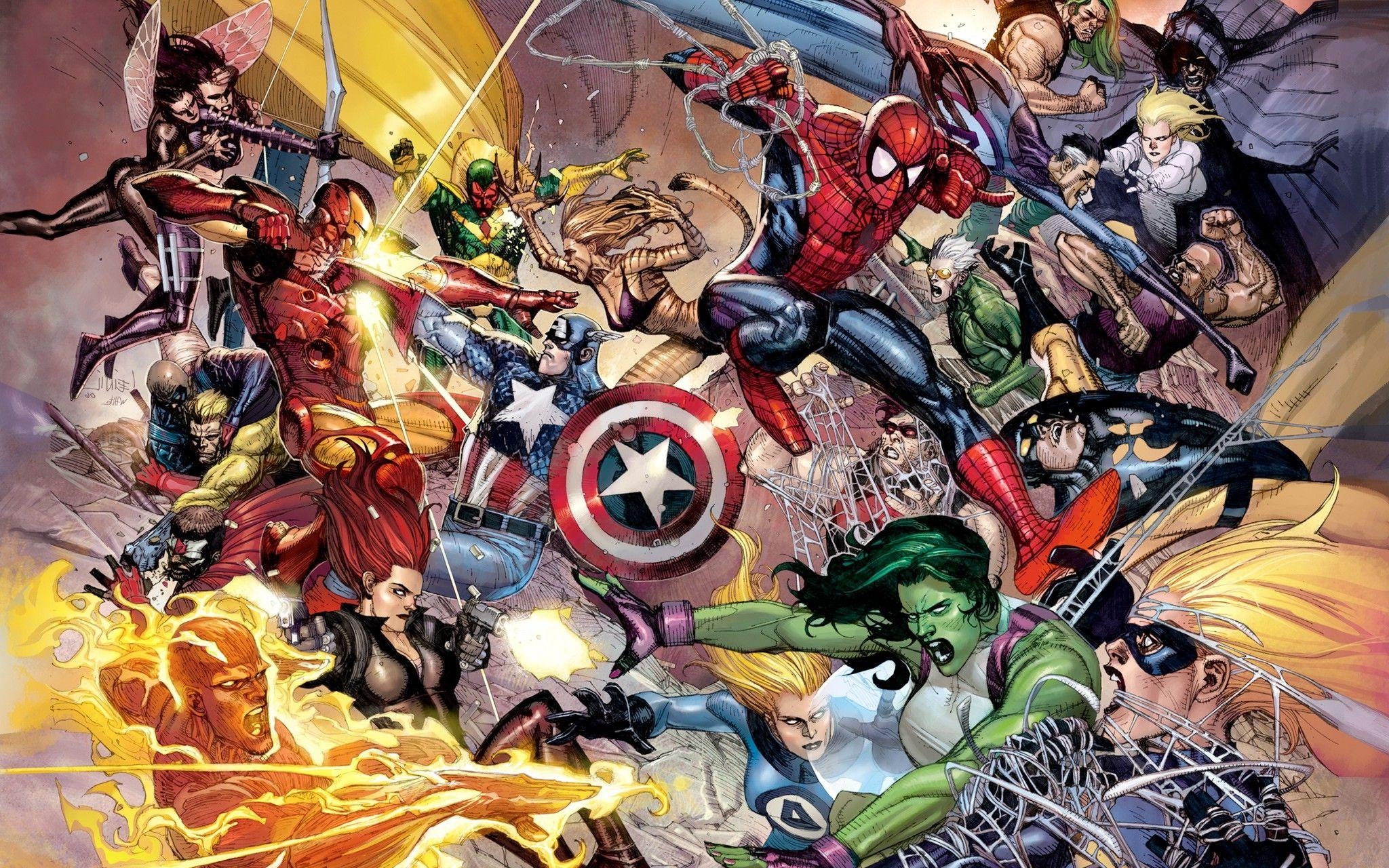 2050x1280 Marvel Comics Wallpaper HD / Desktop and Mobile Background, Desktop