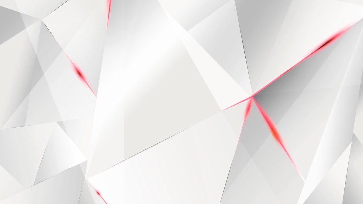 1200x670 Wallpaper Abstract Polygons (White BG), Desktop