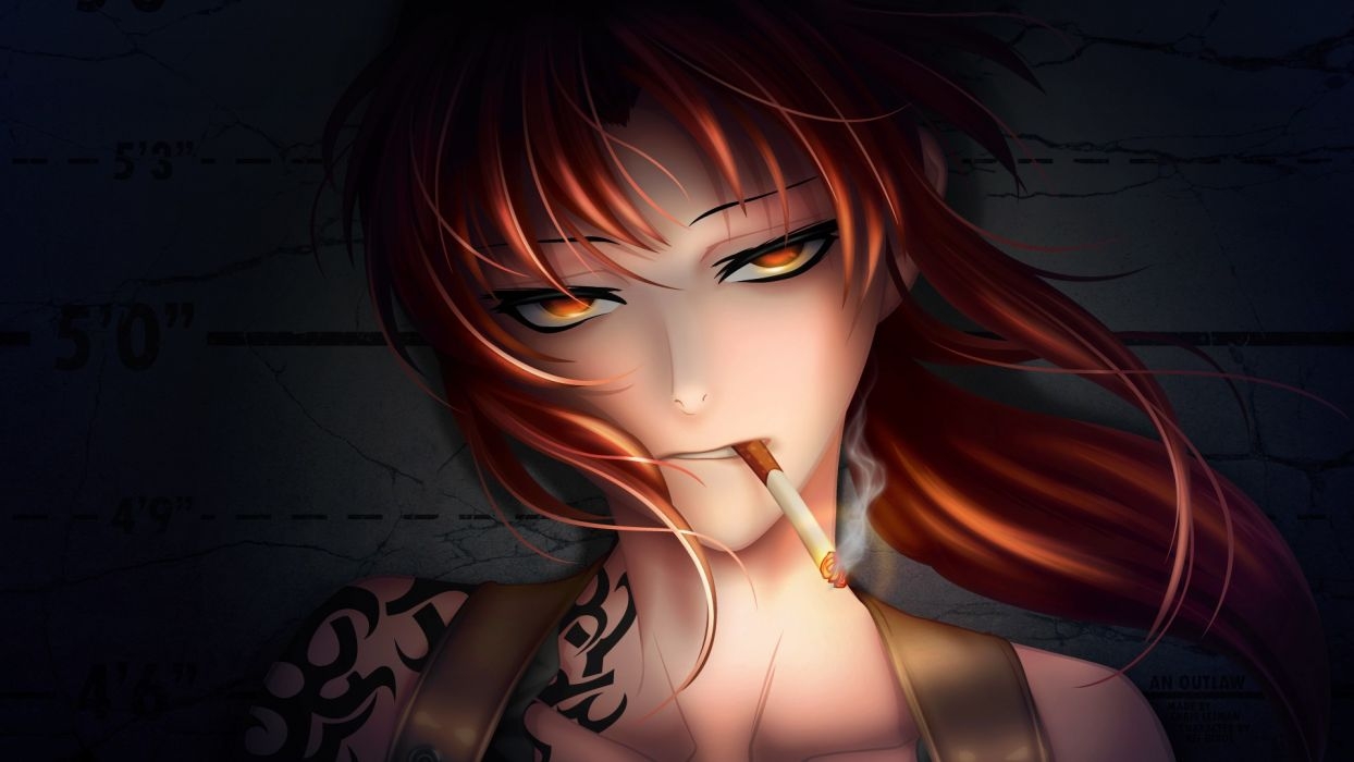 1250x700 Anime Smoking Cigarette Face wallpaperx1080, Desktop