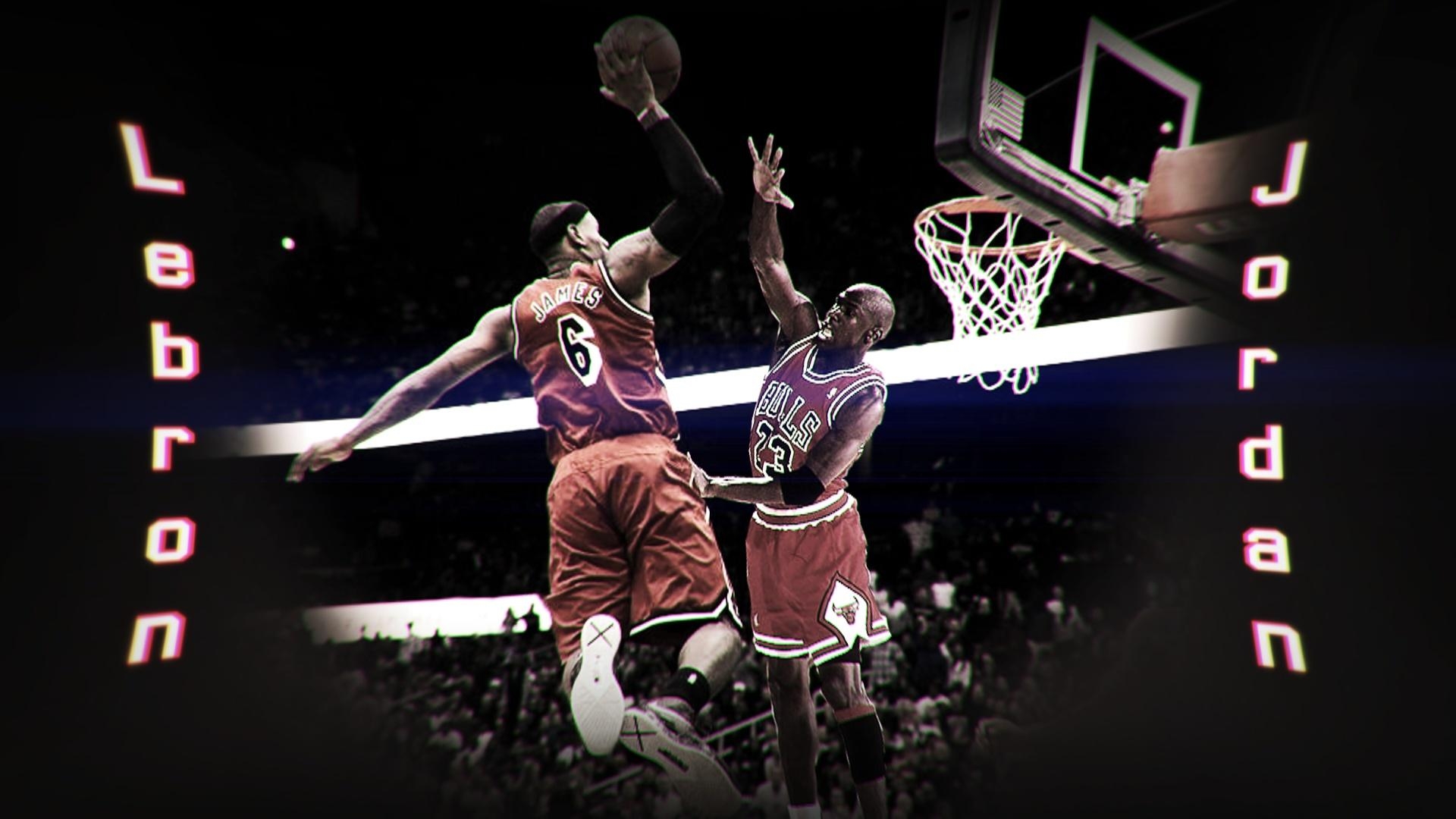1920x1080 LeBron James Michael Jordan Wallpaper, Desktop