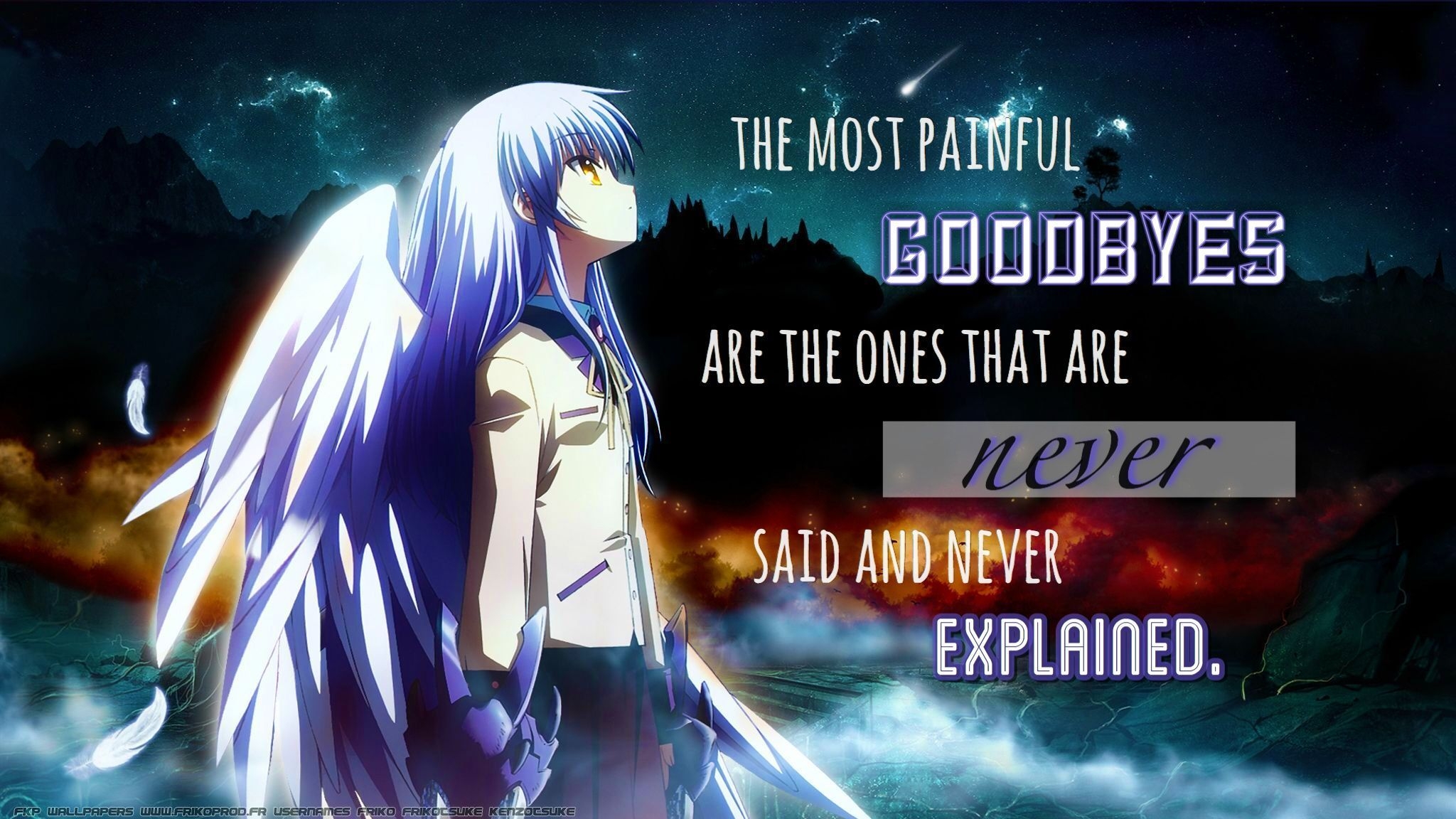 2050x1160 Sad Anime Quotes Wallpaper Free Sad Anime Quotes, Desktop