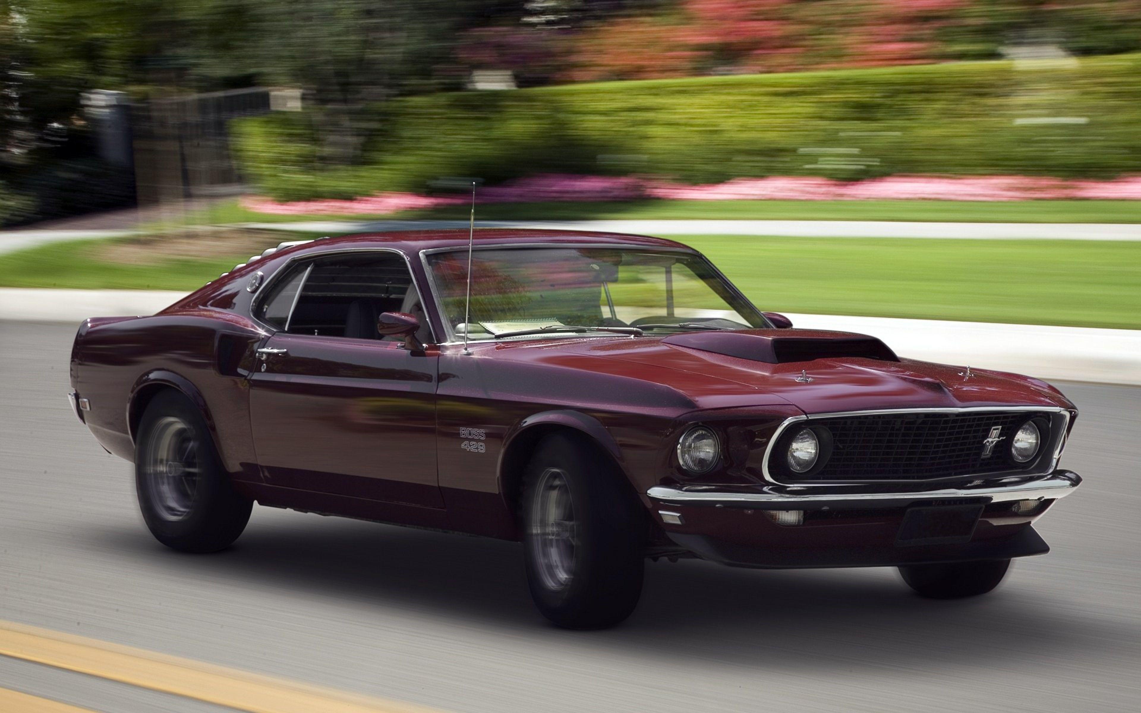 3840x2400 Download Wallpaper  Muscle car, Ford boss, 429, Desktop