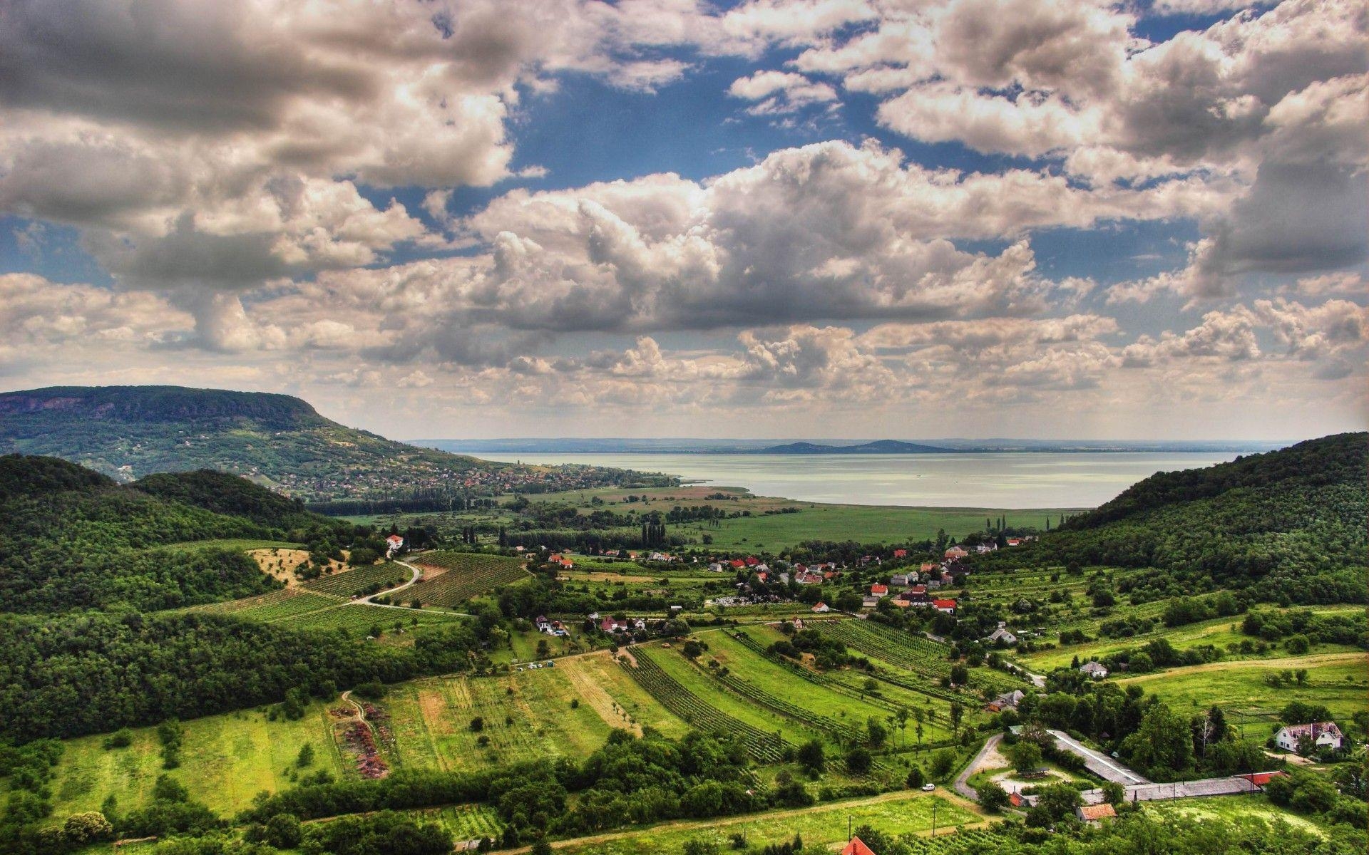 1920x1200 Pretty Scenery Balaton Hungary wallpaper. Pretty Scenery Balaton, Desktop