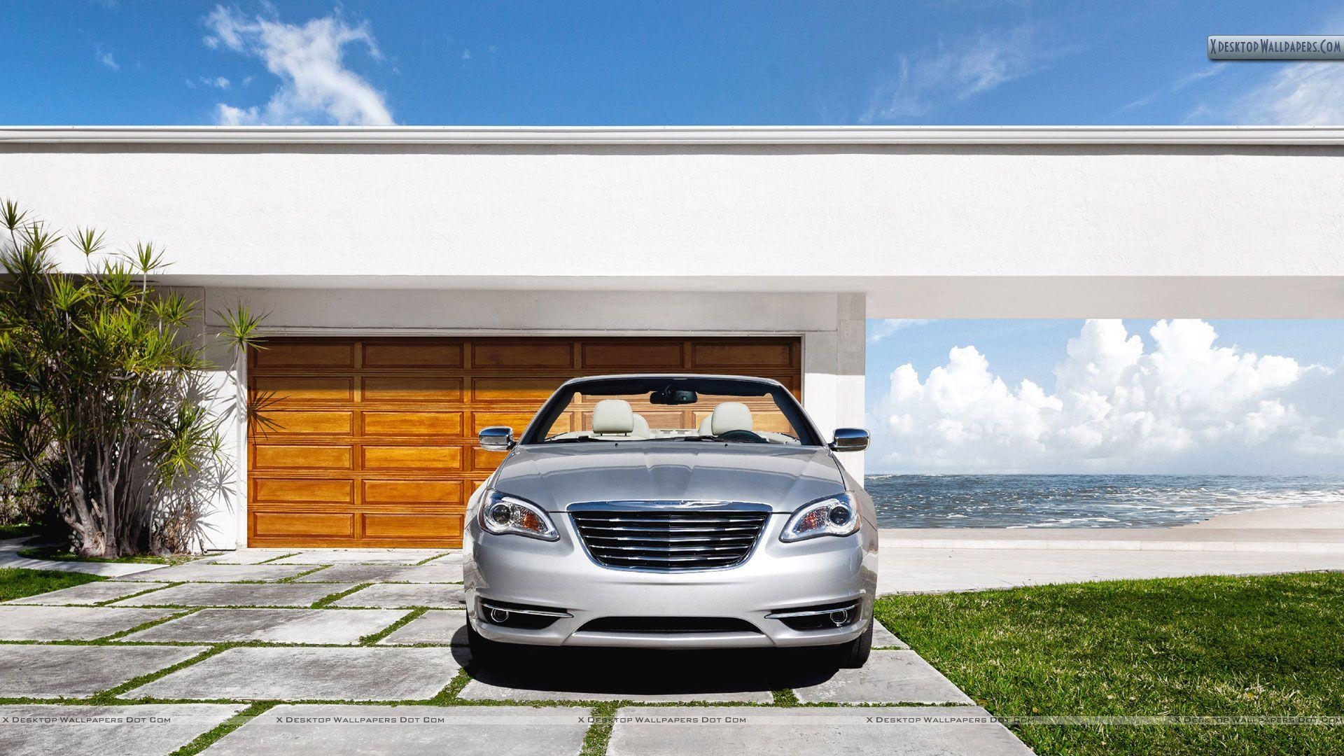 1920x1080 Chrysler 200 Convertible Outside House Wallpaper, Desktop