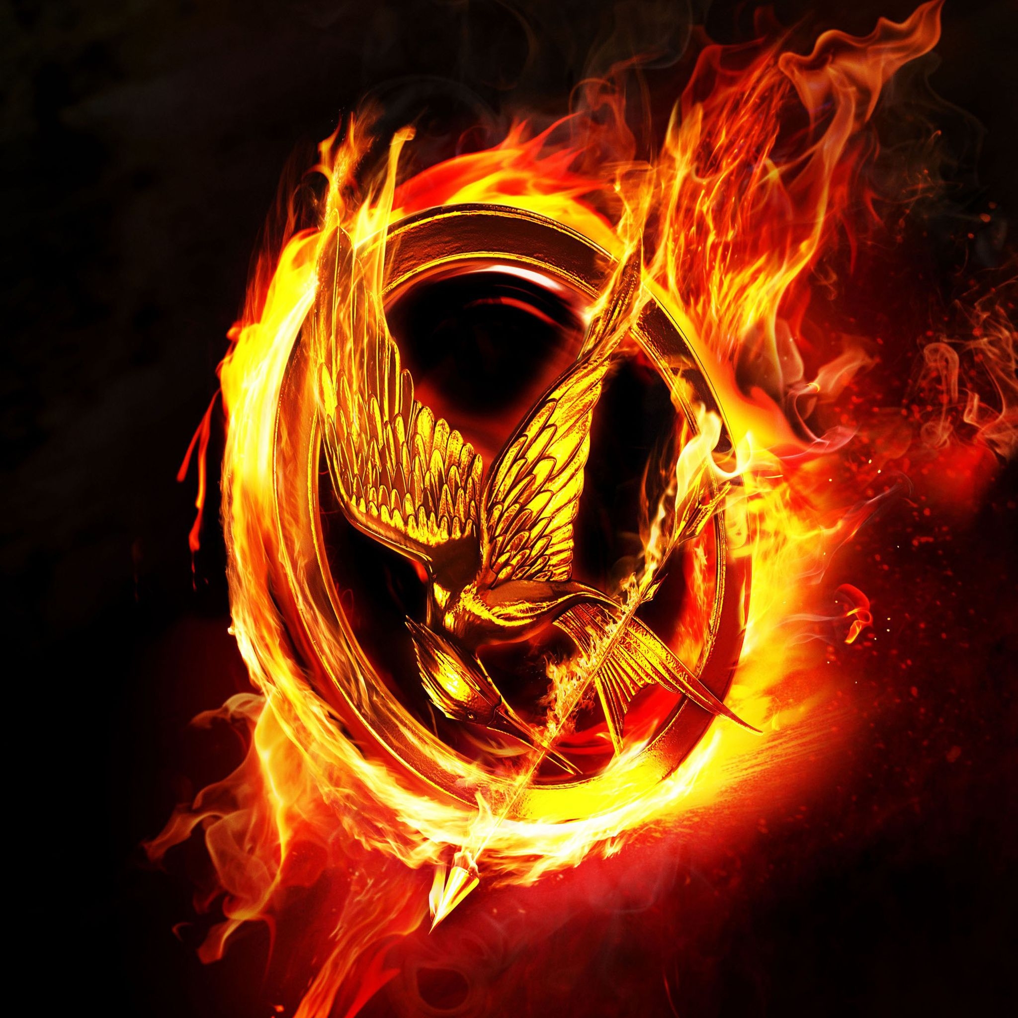 2050x2050 Hunger Games Wallpaper for iPad, Phone