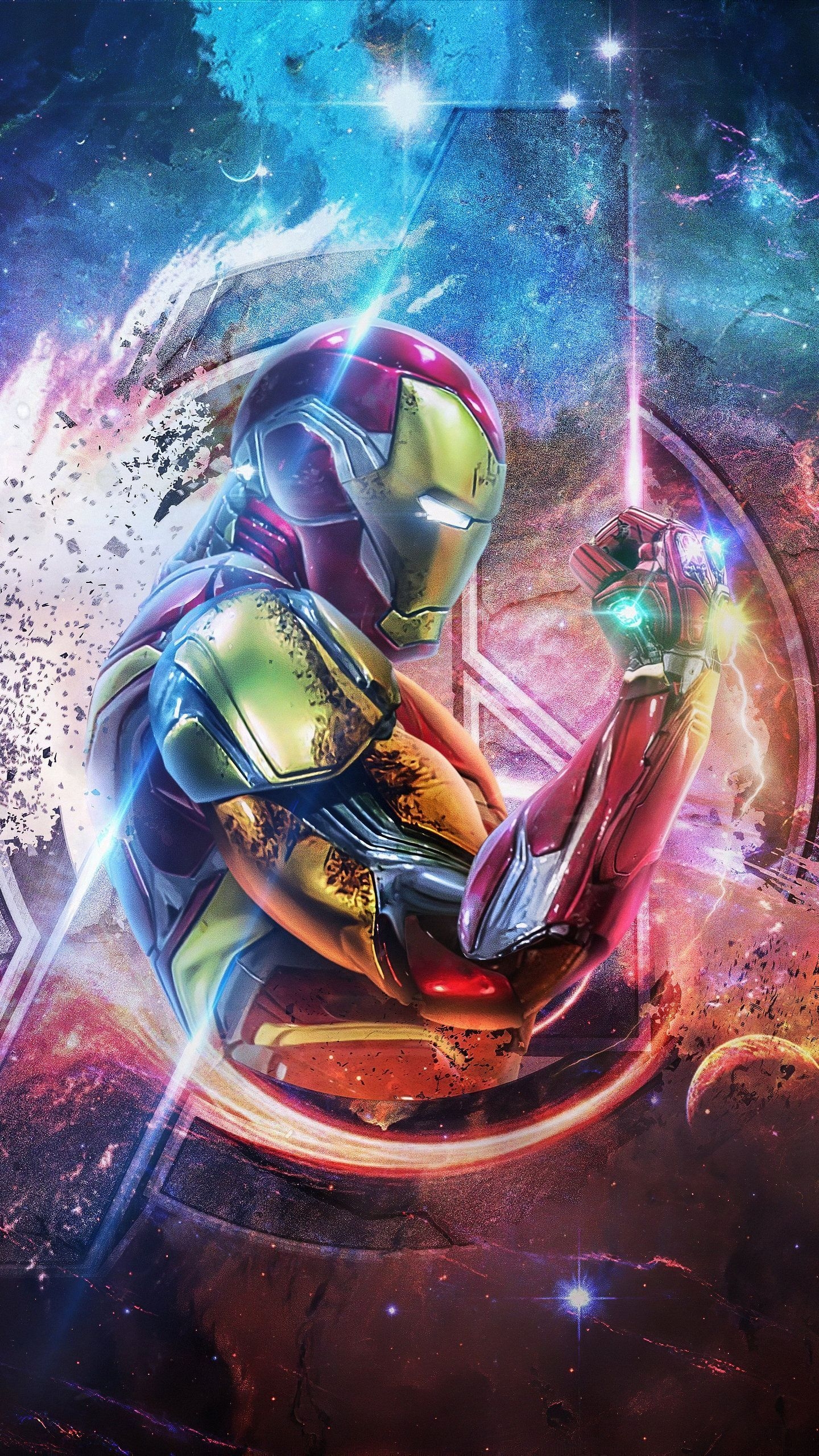 1440x2560 Iron Man 4K Avengers Endgame HD Wallpaper. Iron man art, Superhero wallpaper, Marvel wallpaper, Phone