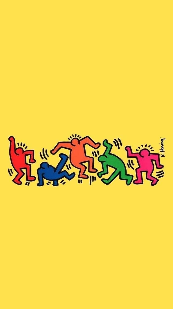 700x1250 Keith Haring iPhone Wallpaper.com.mx, Phone