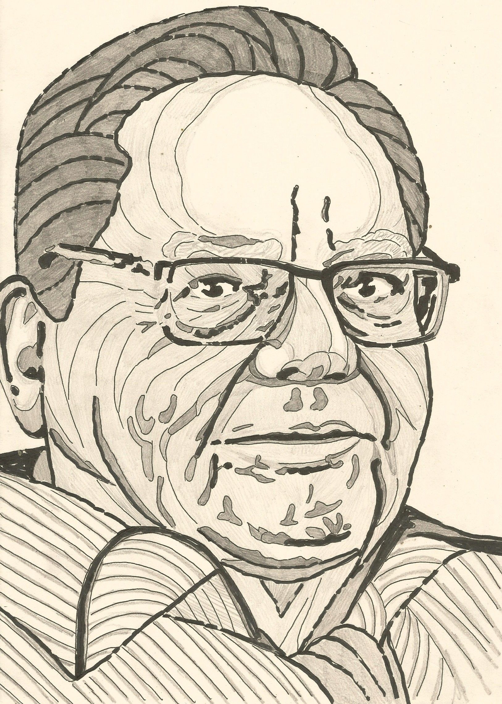 1630x2280 RUSKIN BOND. Ruskin bond, Realistic art, Person sketch, Phone