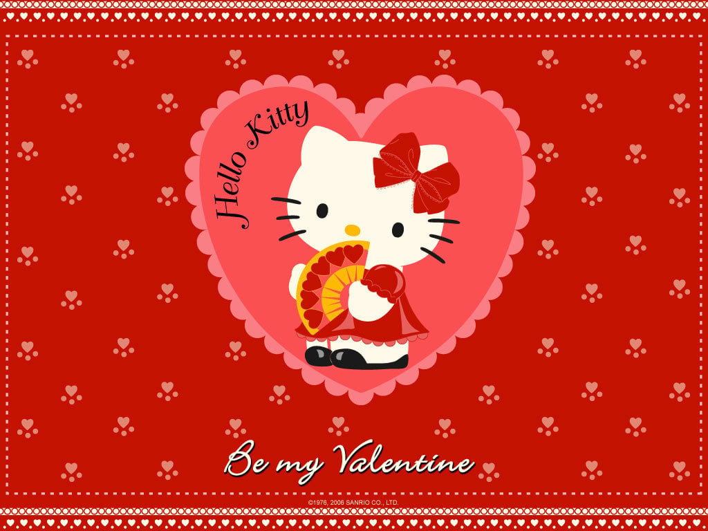 1030x770 Hello Kitty Valentine's Day Wallpaper, Desktop