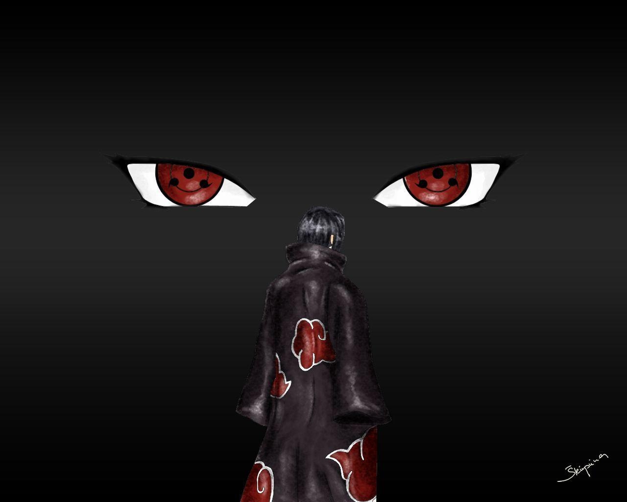 1280x1030 Itachi Eyes Wallpaper Free Itachi Eyes Background, Desktop