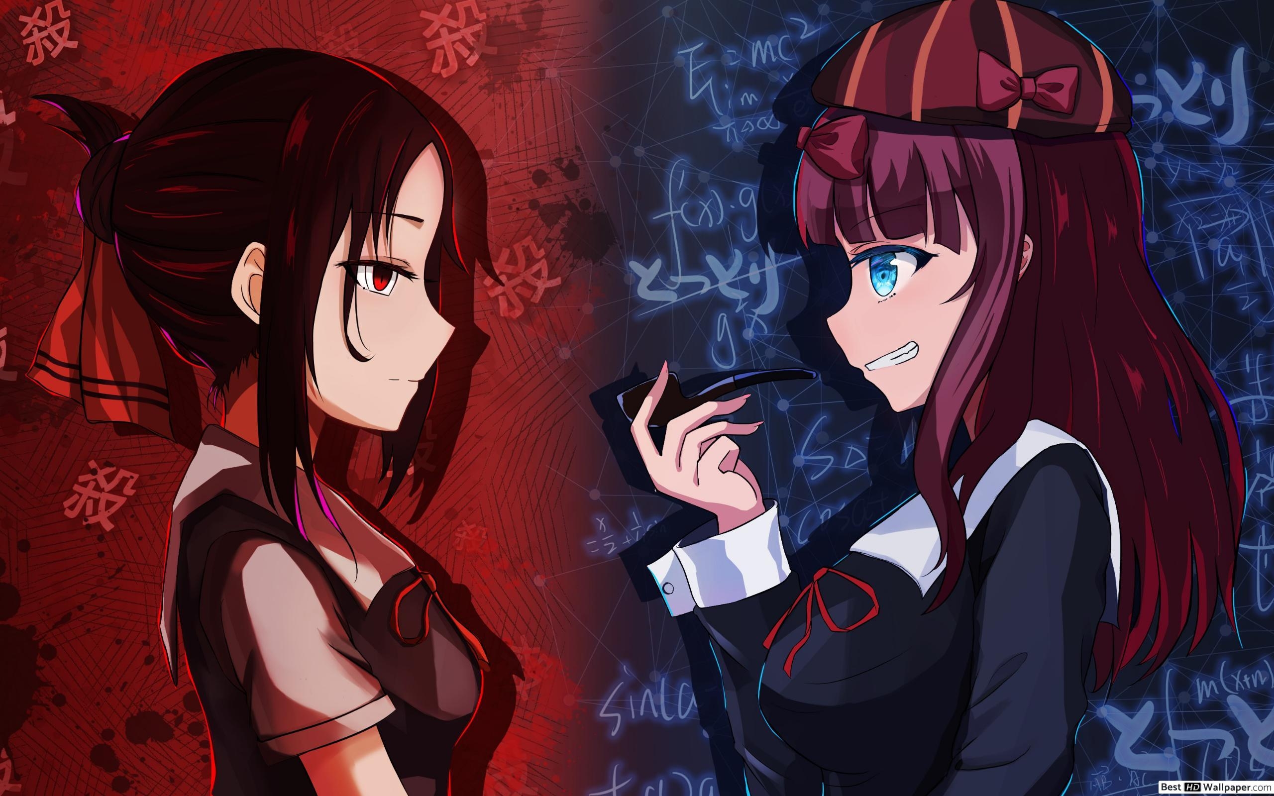 2560x1600 Kaguya Shinomiya & Chika Fujiwara HD wallpaper download, Desktop