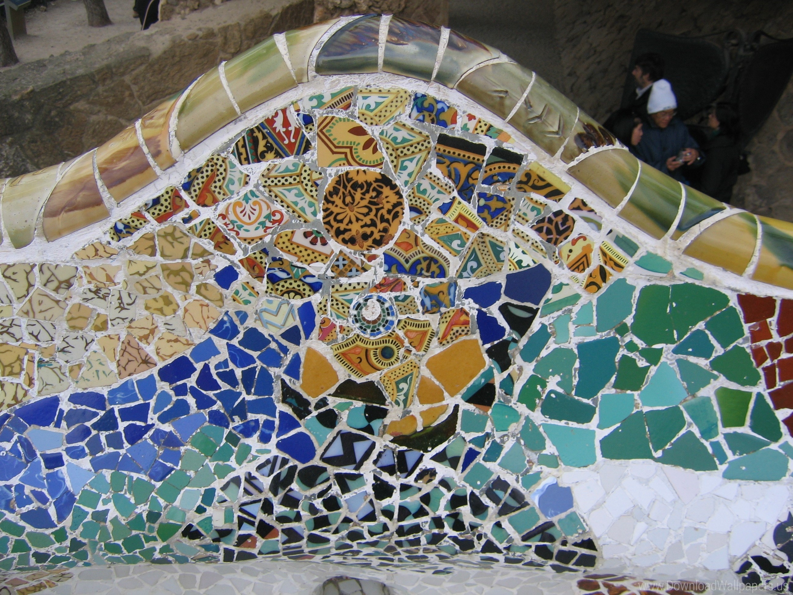 2600x1950 Park Guell By Antoni Gaudi Wallpaper, Desktop