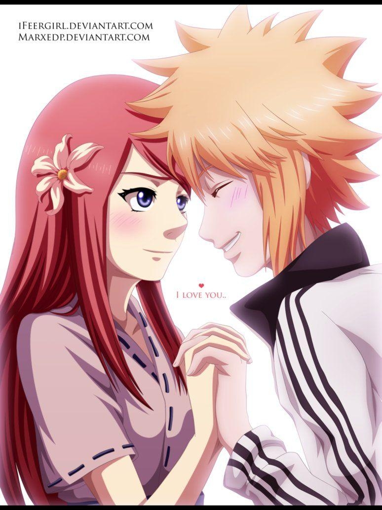 780x1040 Minato and Kushina For Ever, Phone