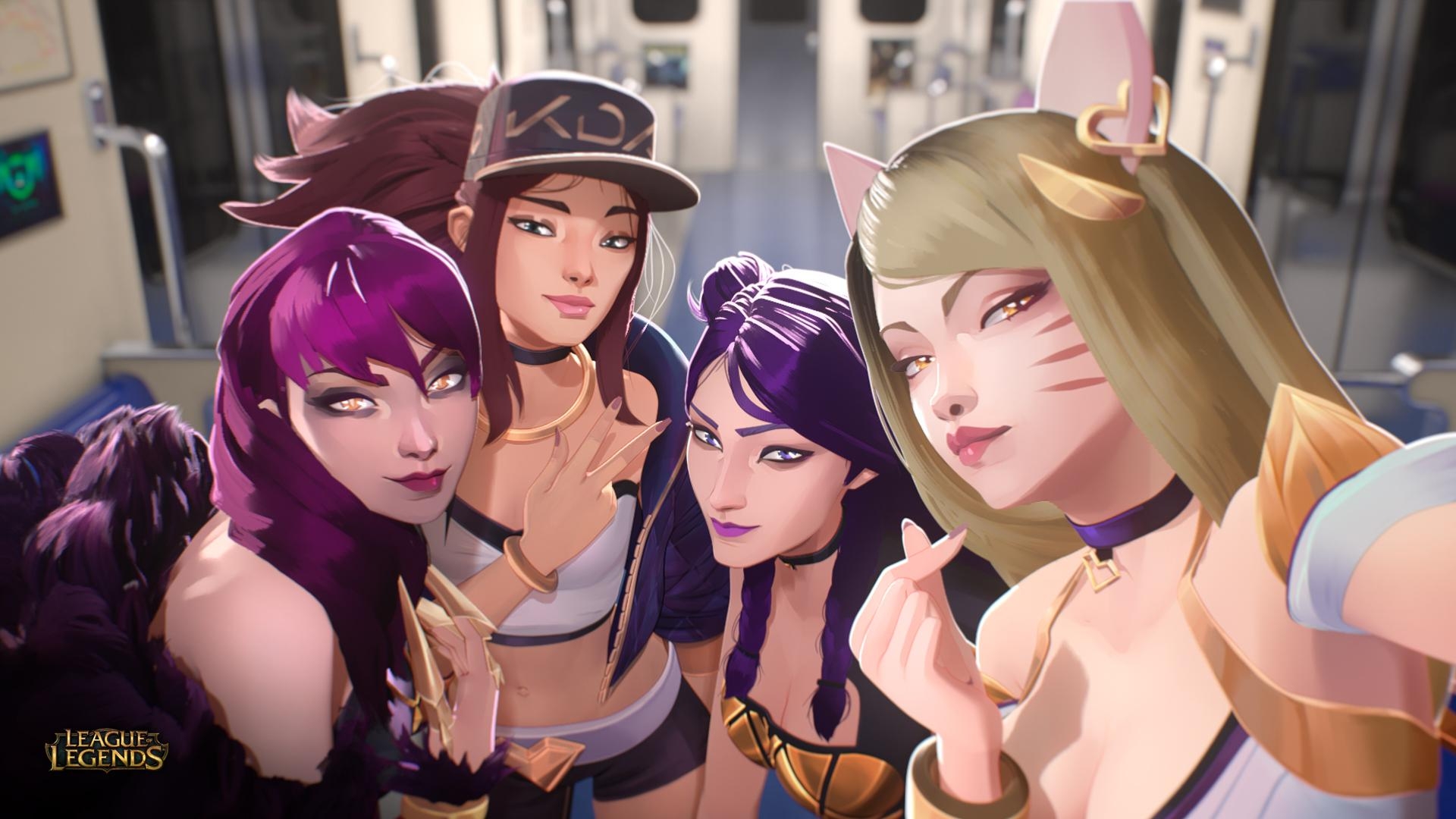 1920x1080 K DA, League Of Legends' Pop Girl Group, Explained, Desktop